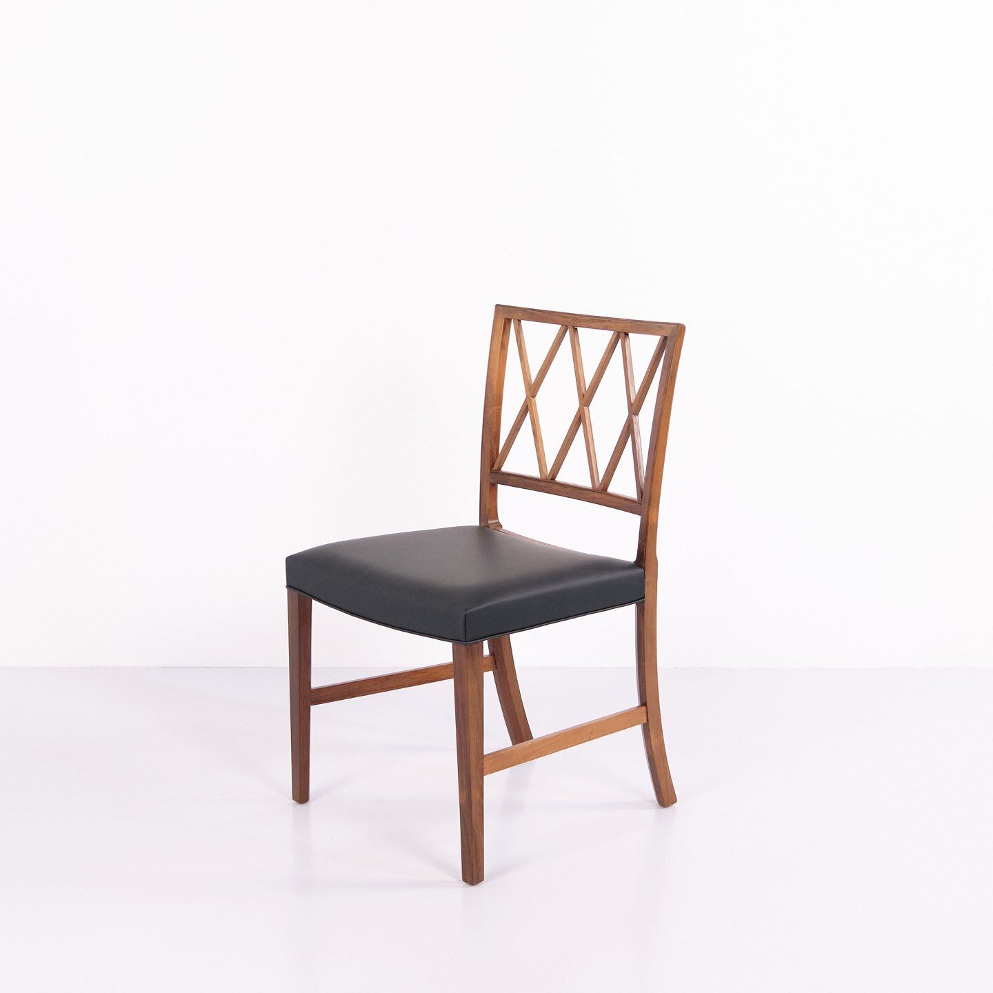 Set Of 4 Dining Chairs In Rosewood By Ole Wanscher For A.J. Iversen, 1940s photo for sale