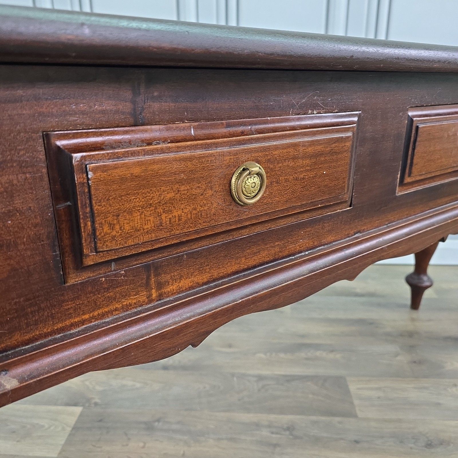 Antique Style Console Table Serving Hall Table Writing Desk Colonial Mahogany photo 430.0