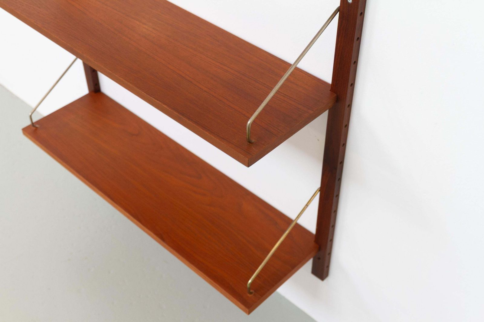 Danish Modern 1 Bay Modular Teak Wall Unit By Poul Cadovius For Cado, 1960s. photo 1100.0