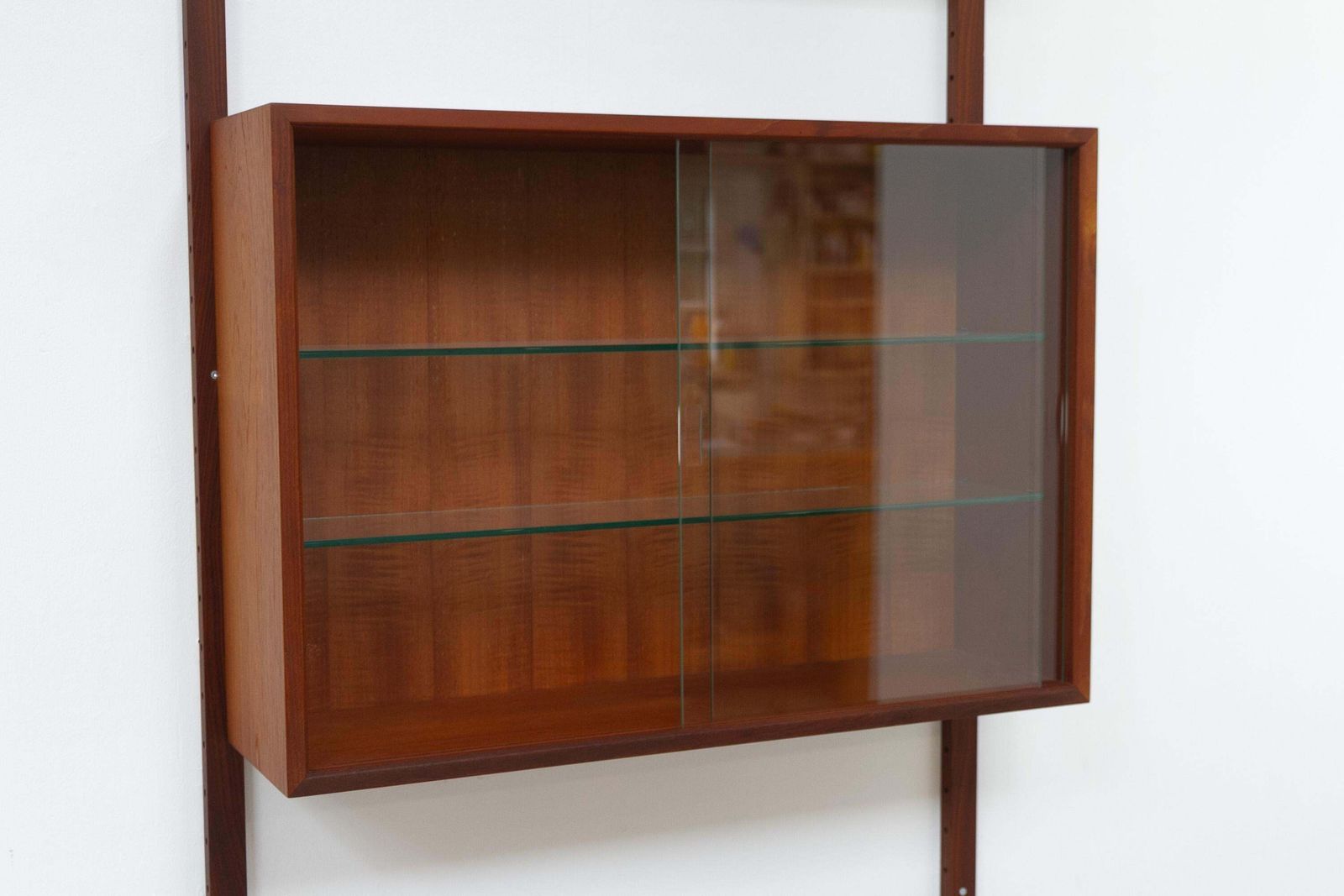 Danish Modern 1 Bay Modular Teak Wall Unit By Poul Cadovius For Cado, 1960s. photo vintage