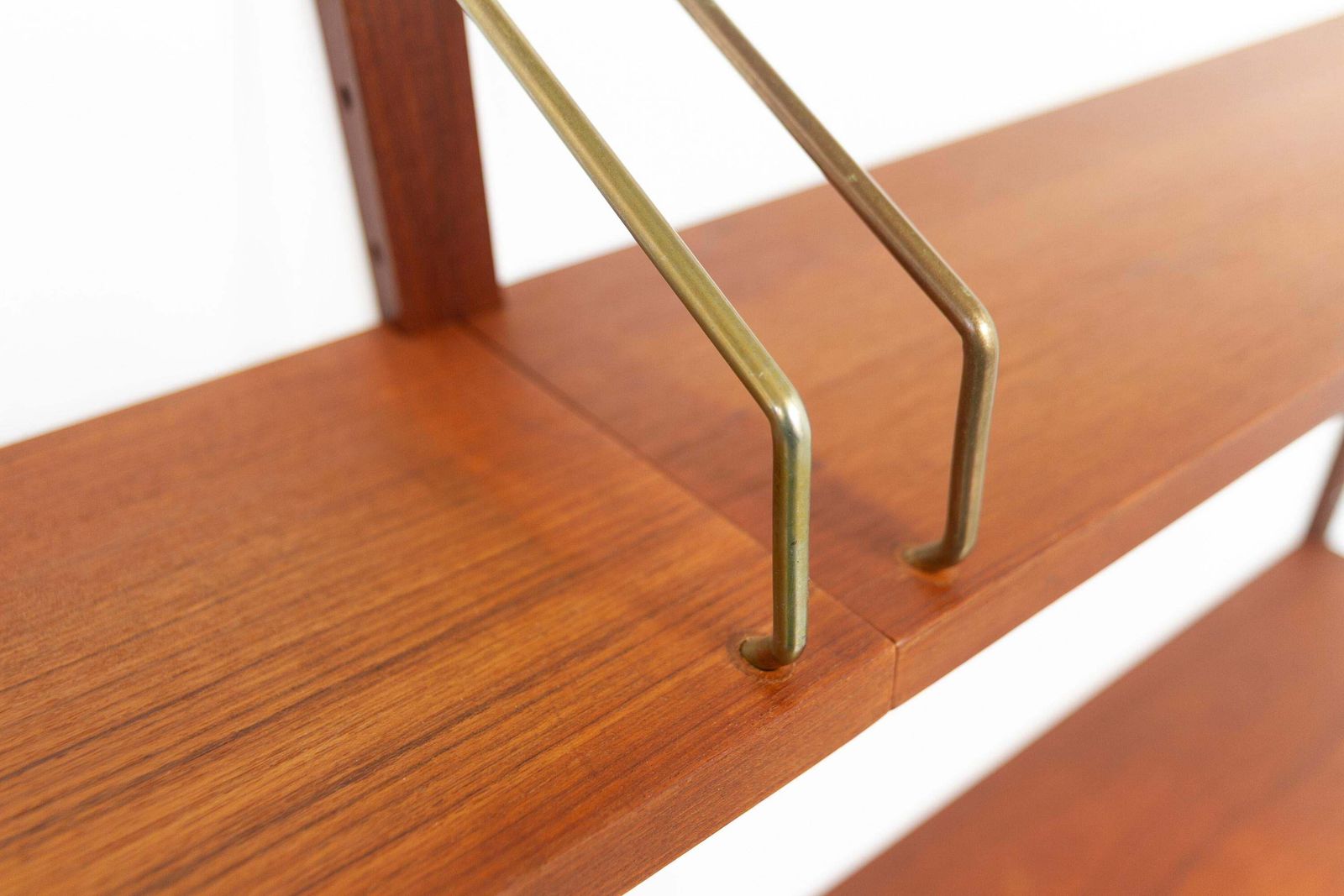 Danish Modern 3 Bay Modular Teak Wall Unit By Poul Cadovius For Cado, 1960s. photo 2773.0