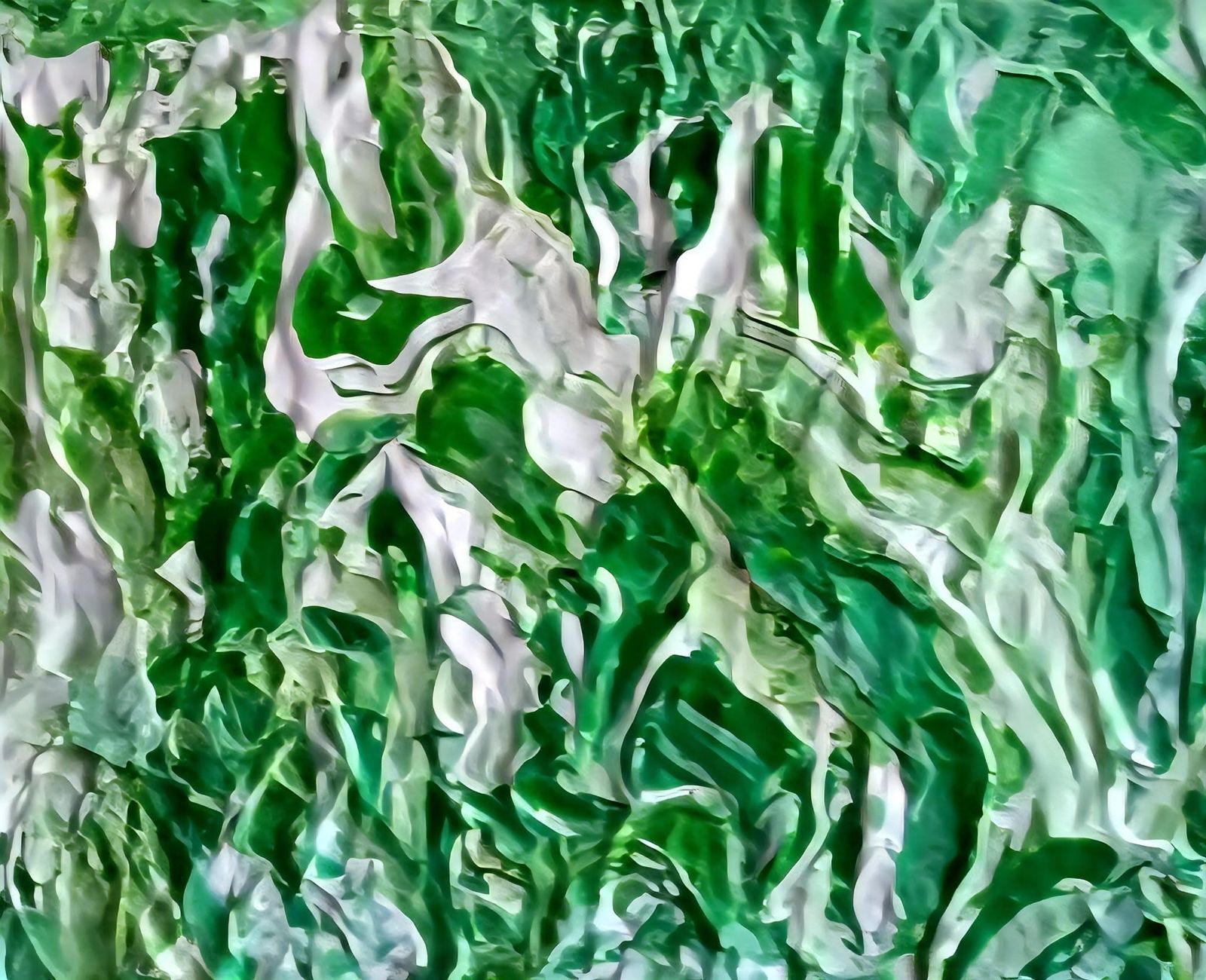Primordial Green By Silvy Favero, 2024 photo for sale