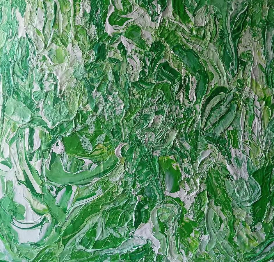 Primordial Green By Silvy Favero, 2024 photo vinterior
