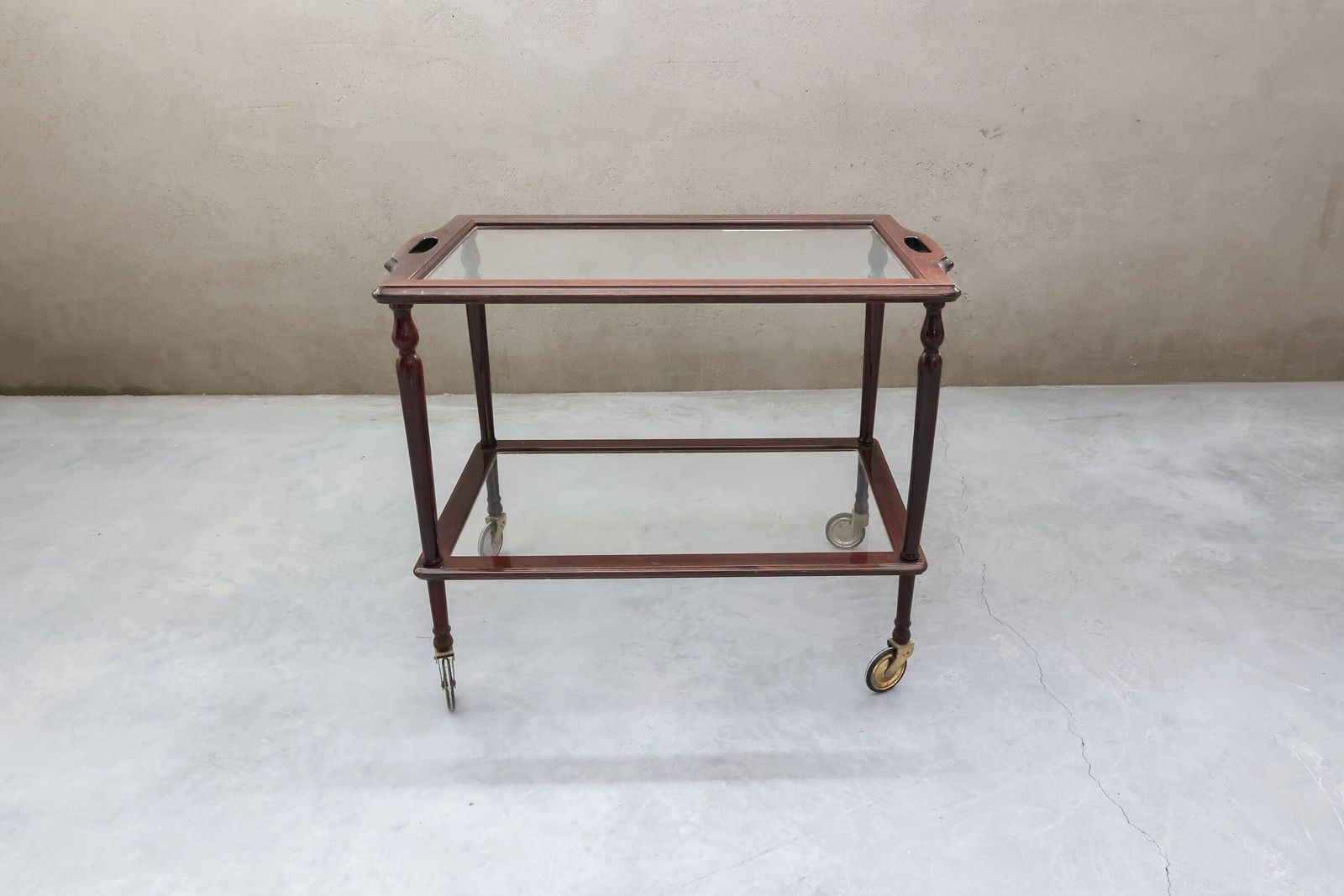 Chariot bar vintage Angelo De Baggis & Figlio, Italie photo for sale