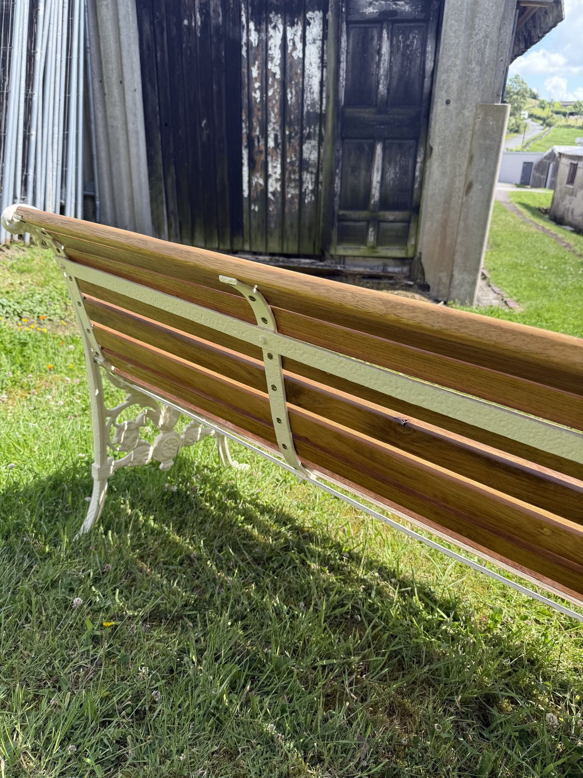 Coalbrookedale Ascot Original Cast Iron Garden Bench photo vinterior