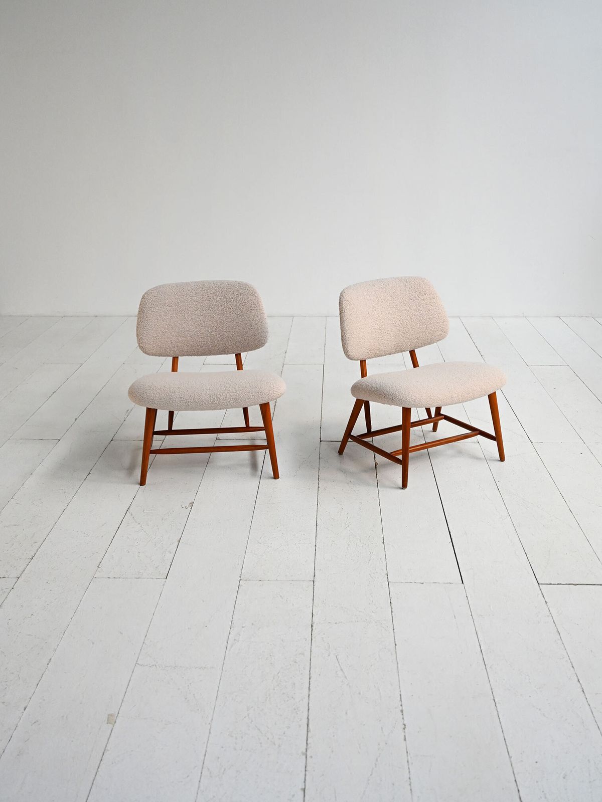 Pair Of “Teve” Chairs By Alf Svensson For Ljungs Industrier, Sweden 1950s photo furniture