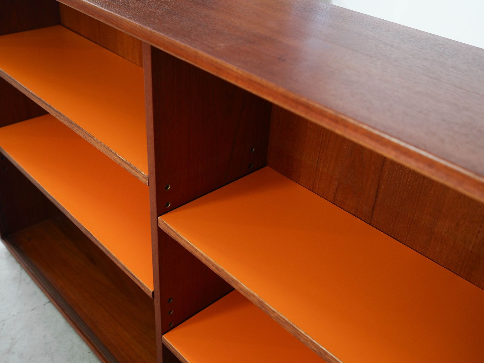 photo furniture Teakhouten Boekenkast, Duits Design, Jaren 1970, Geproduceerd Door Rt Möbel
