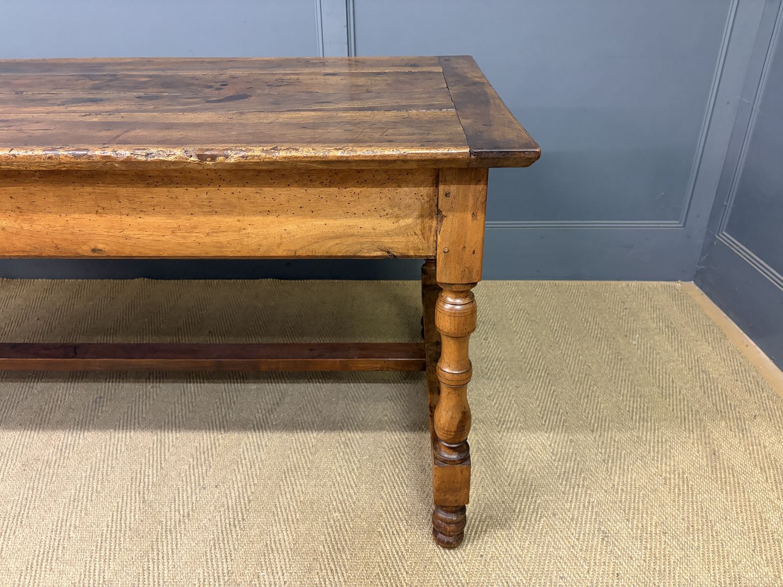 Early 19th Century Walnut Refectory Farmhouse Table photo buy