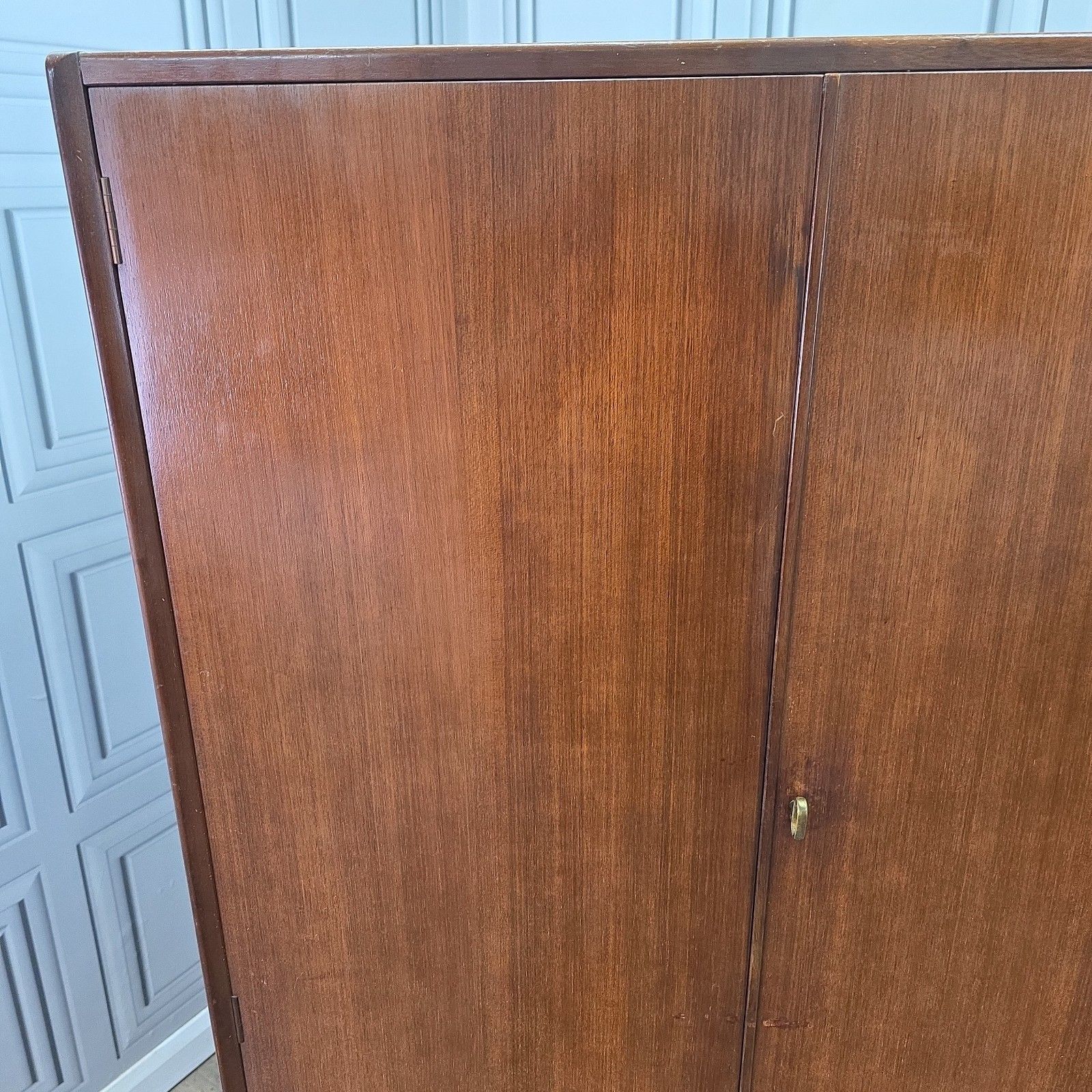Vintage G Plan Wardrobe Tola & Black Mid Century Compactrobe Retro Mcm Tallboy photo 280.0