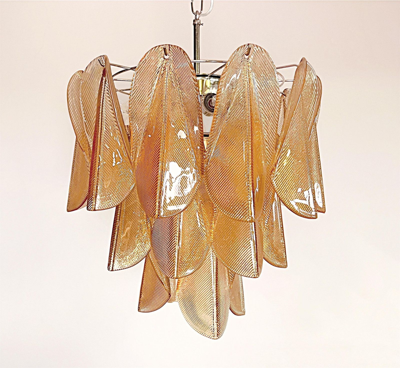Italian Murano Chandelier, 1990s photo for sale