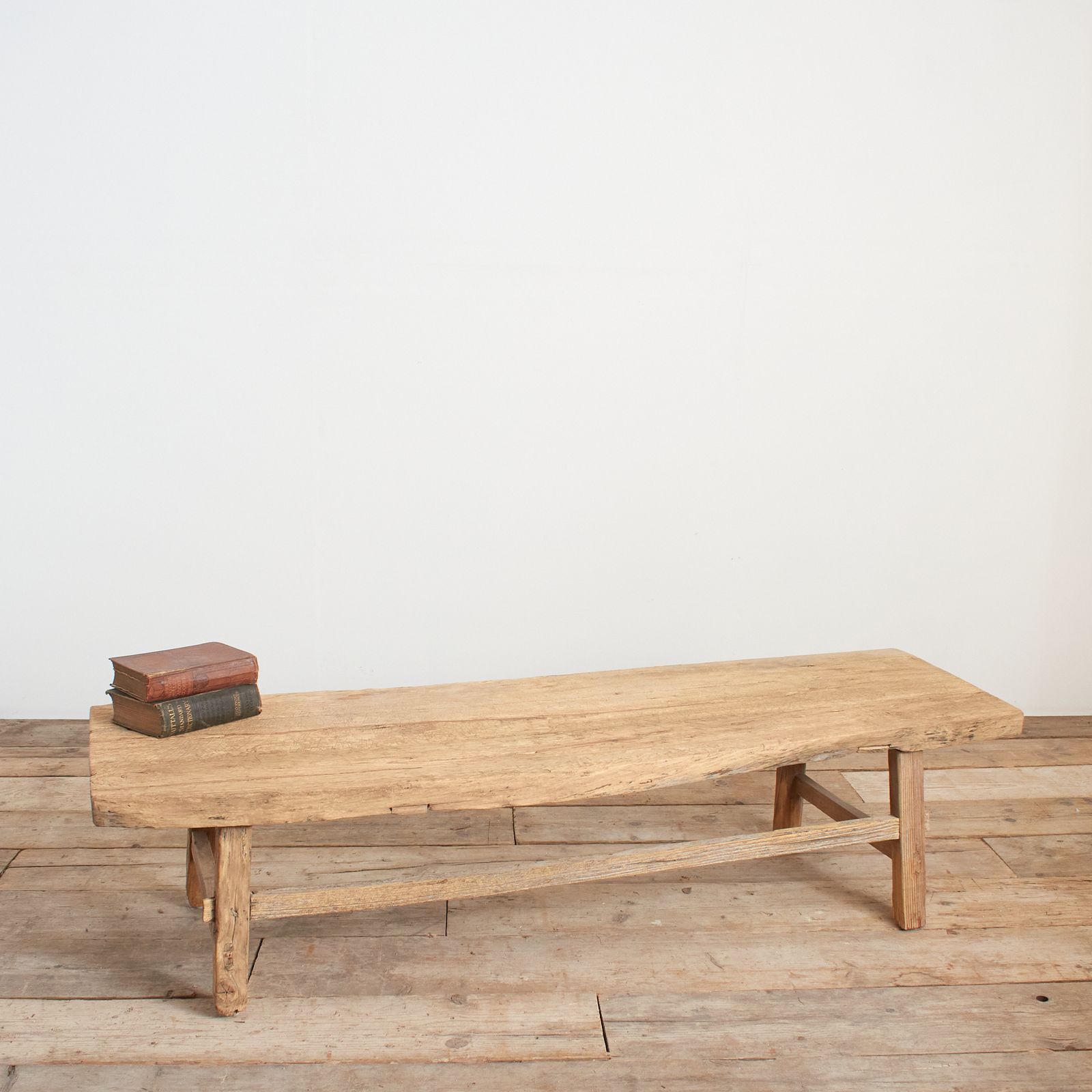 Antique Rustic Elm Coffee Table – Ba