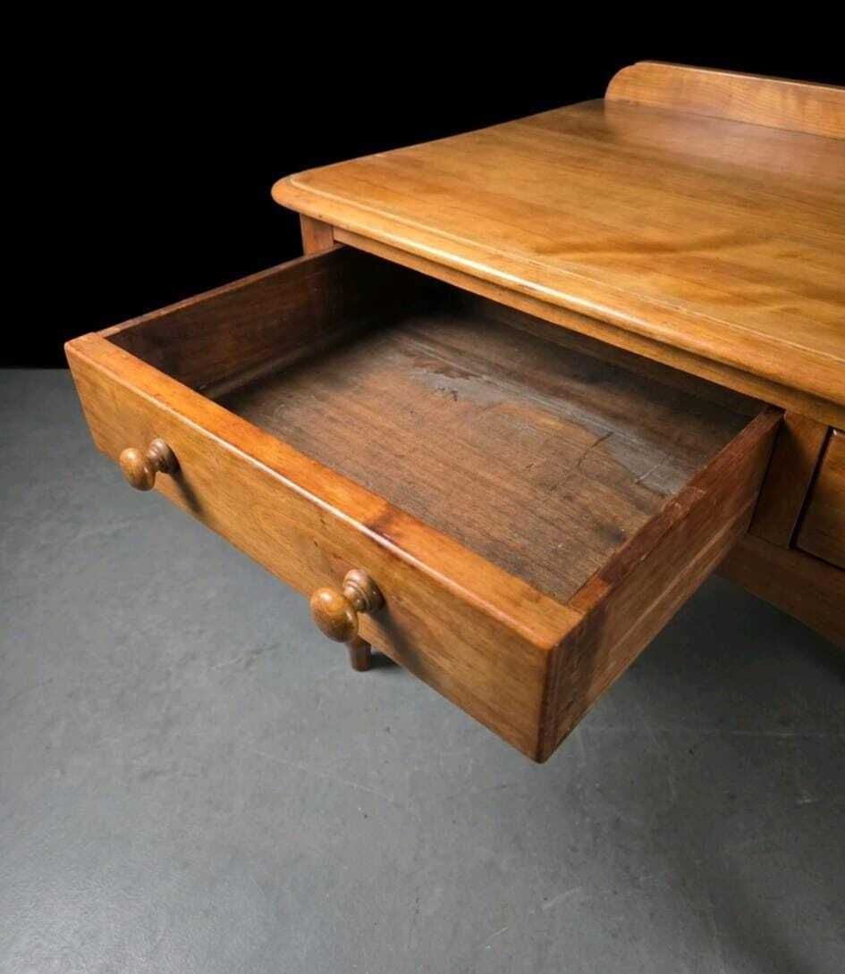 Victorian Satin Birch Writing Desk photo vinterior