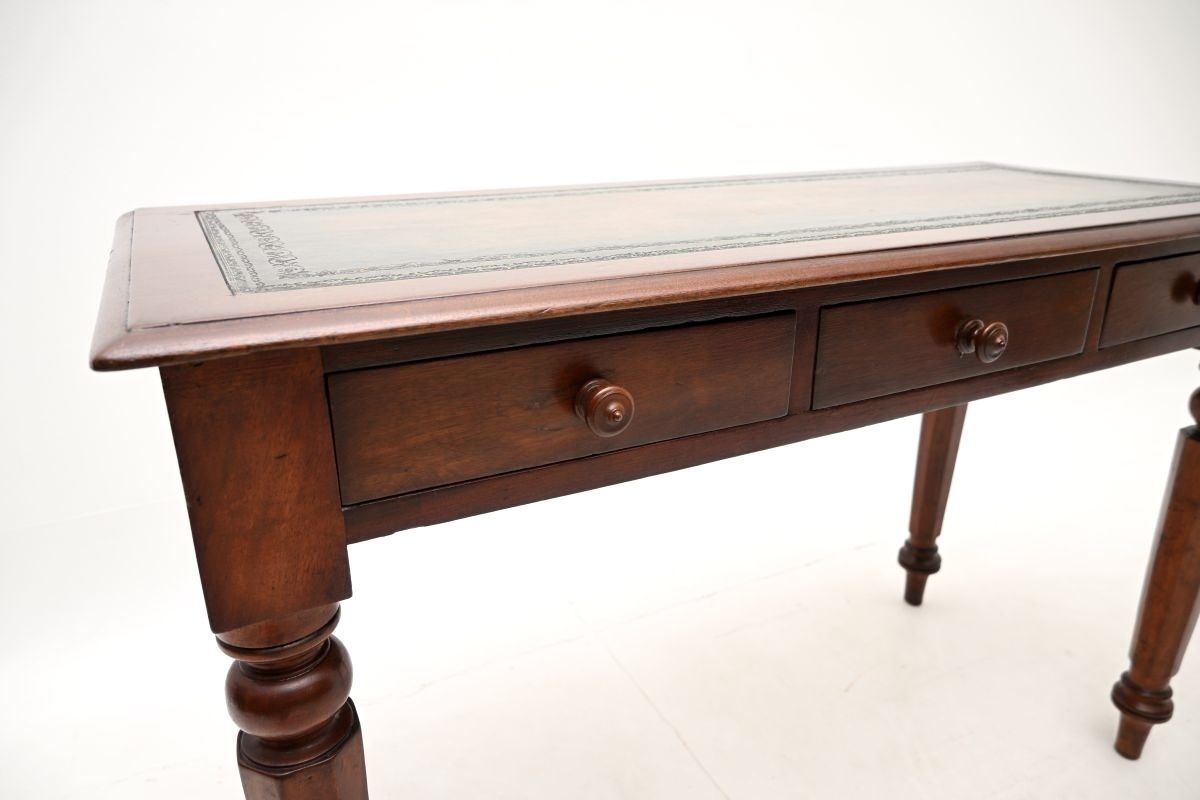 Antique William IV Mahogany Writing Table / Desk photo 1495.0