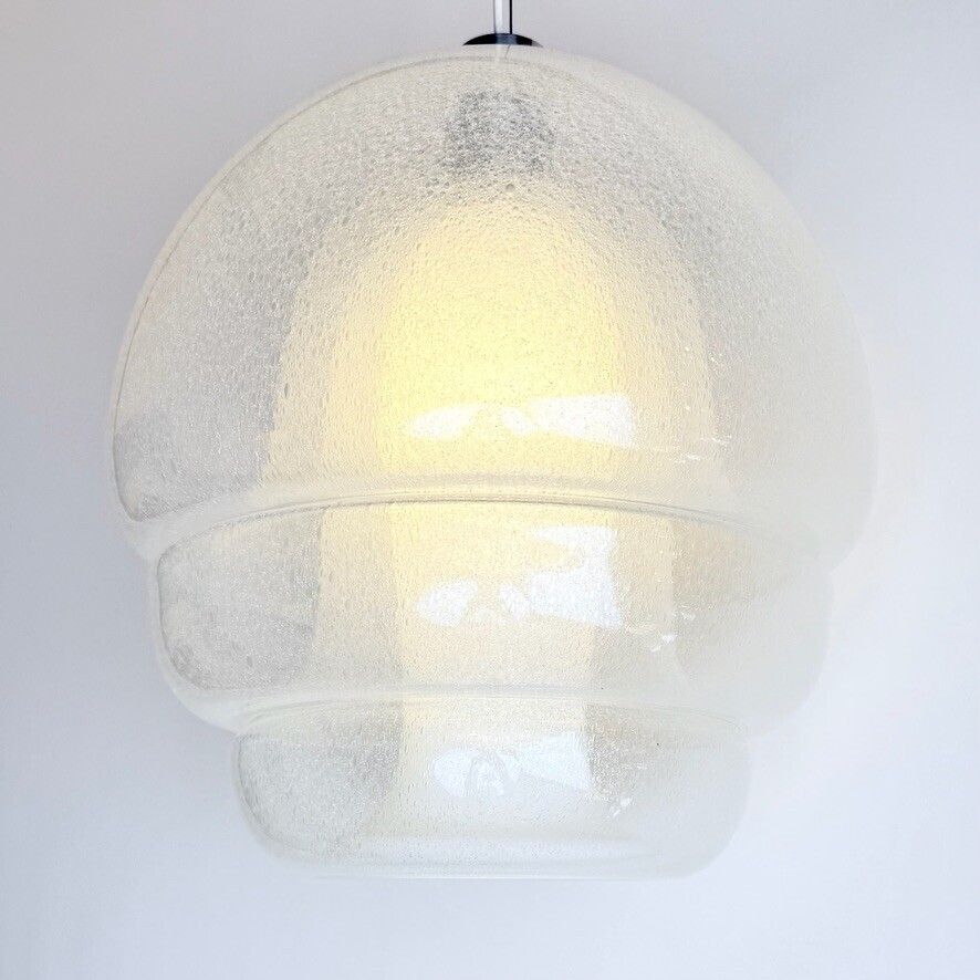 Suspension Ls134 Medusa Pulegoso par C. Nason pour Av Mazzega, années 1970 photo Luminaires