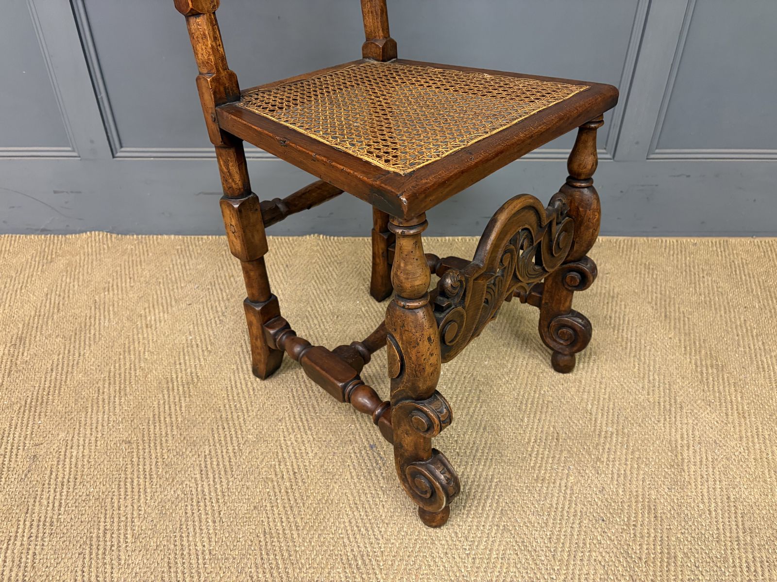 Carolean High Back Chair C.1680 photo buy