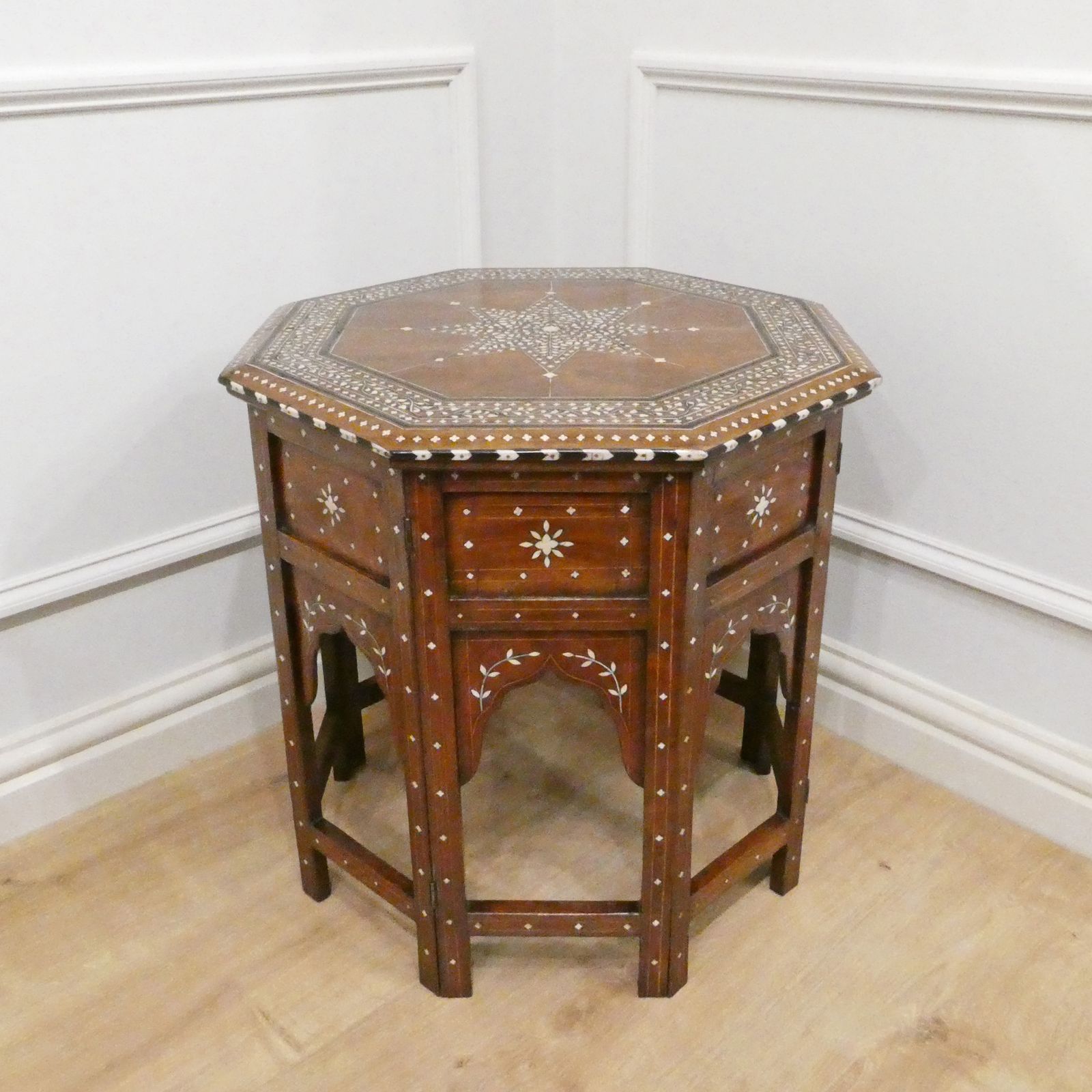 Late 19th Century Hoshiarpur Octagonal Table