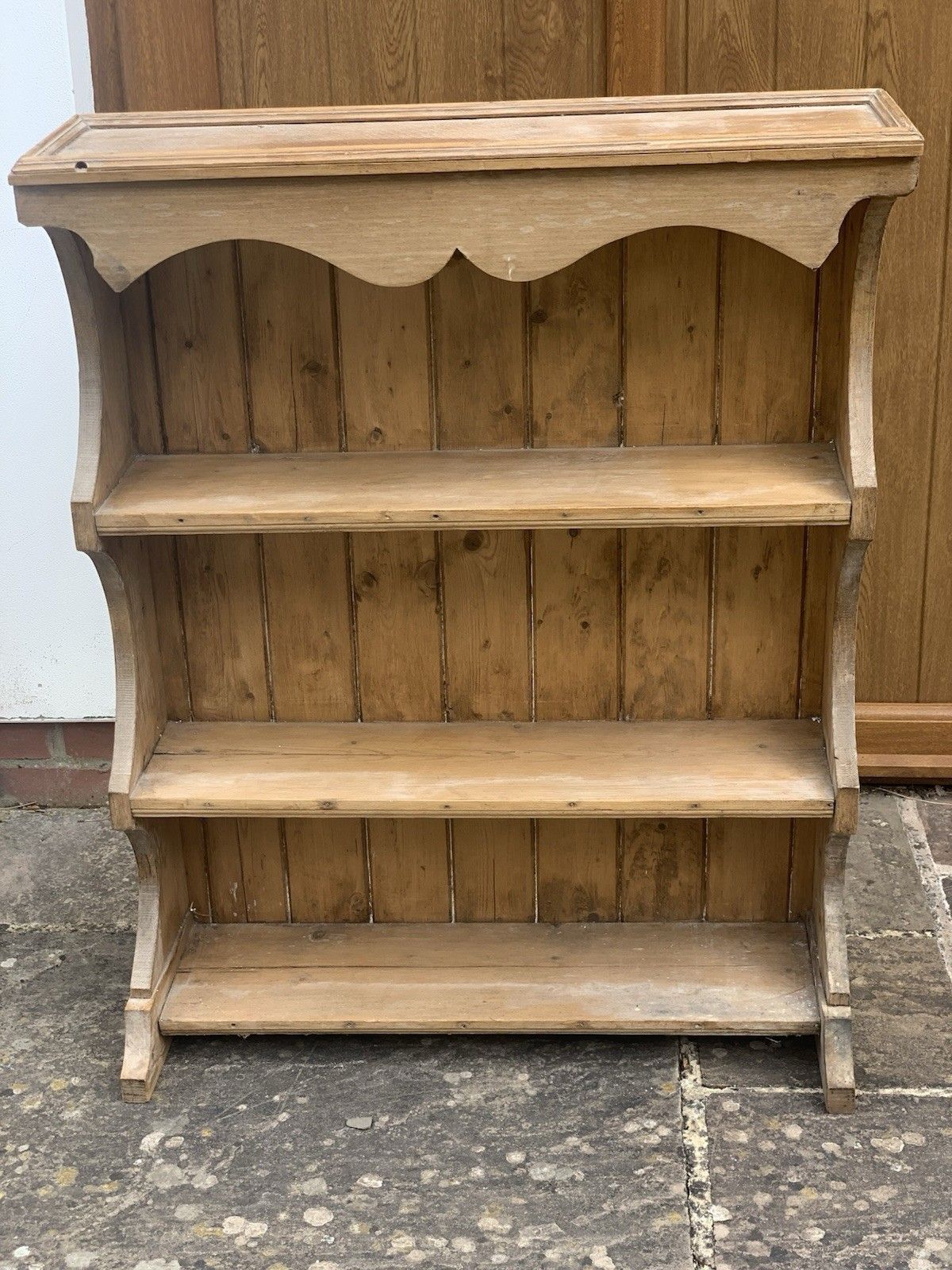 Early 20th Century Pine Shelves. photo furniture