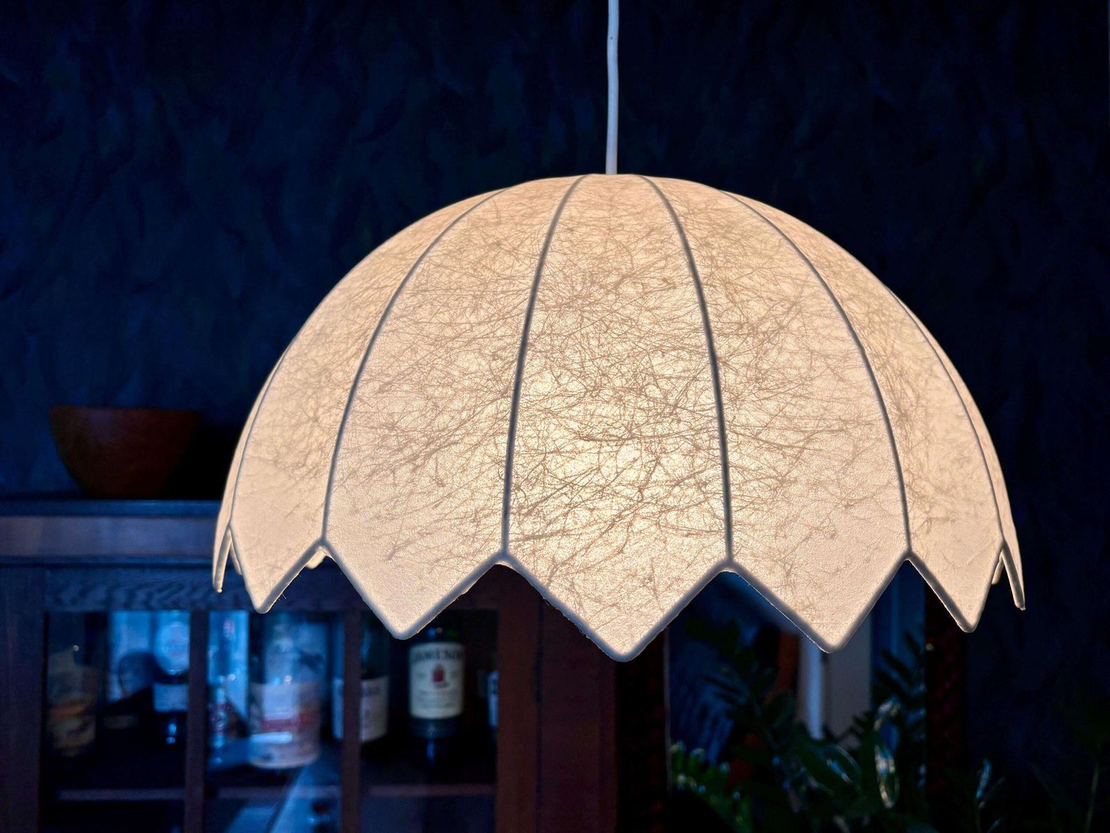 Mid Century Cocoon Lamp, Jaren 1960 photo furniture