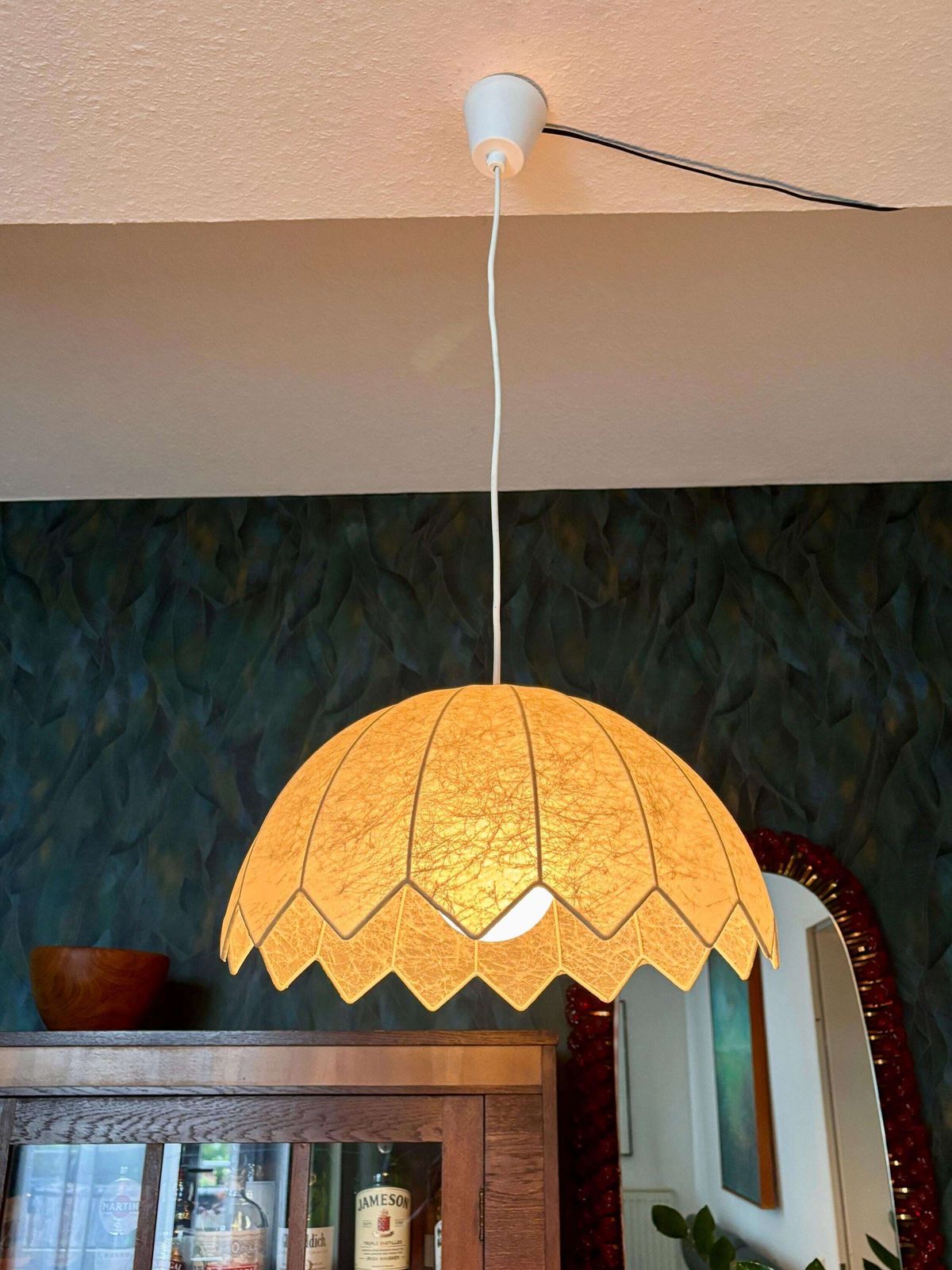 Mid-Century Cocoon Lamp, jaren 1960 photo for sale
