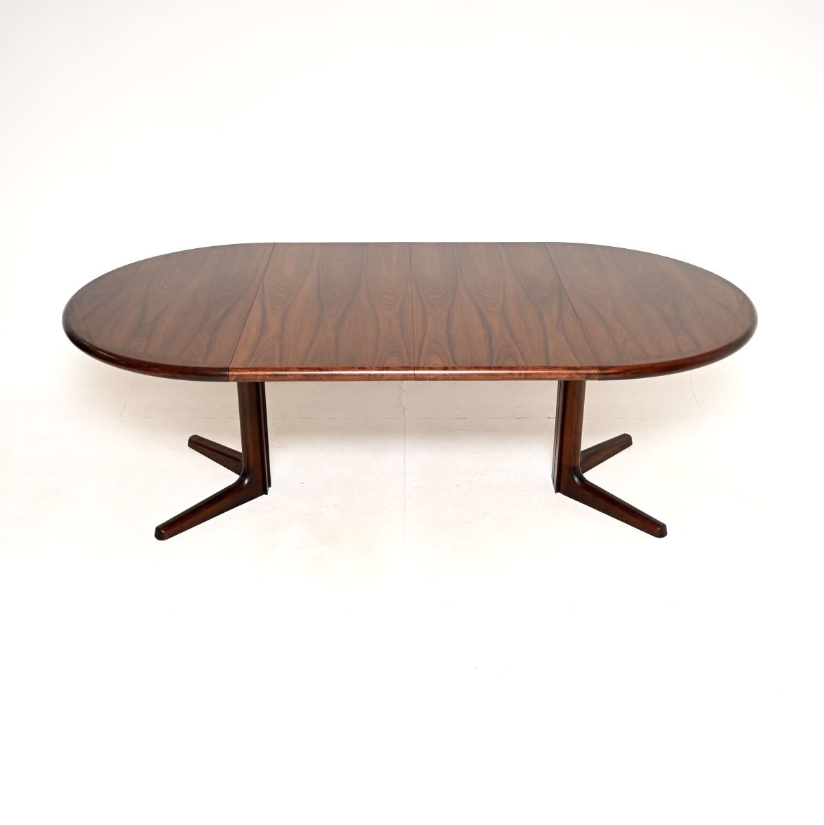 Danish Vintage Rosewood Extending Dining Table