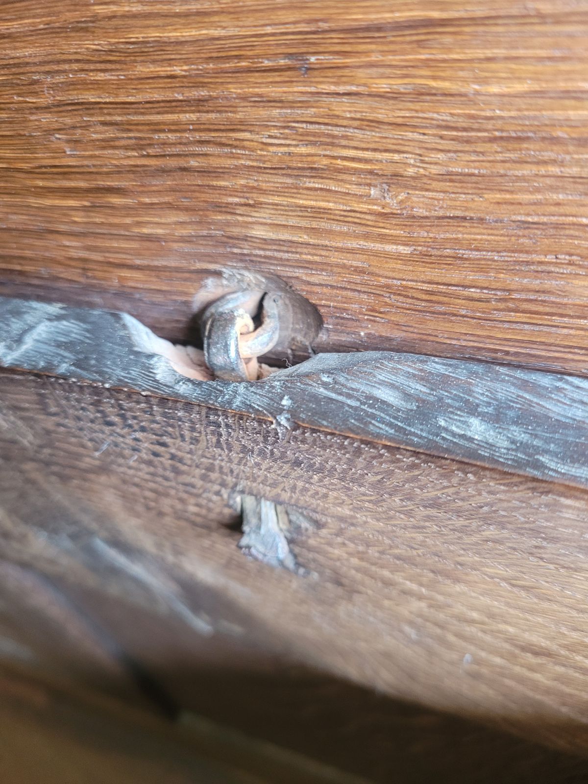 17th Century Dorset Oak Coffer C.1680 photo vintage