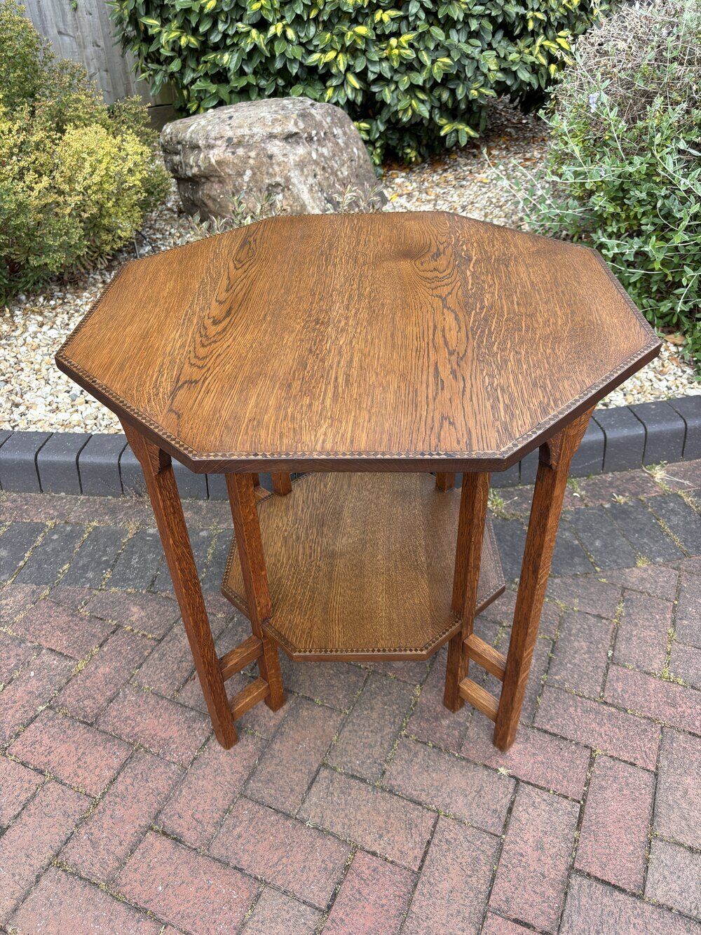 Arts & Crafts Oak Occasional Table