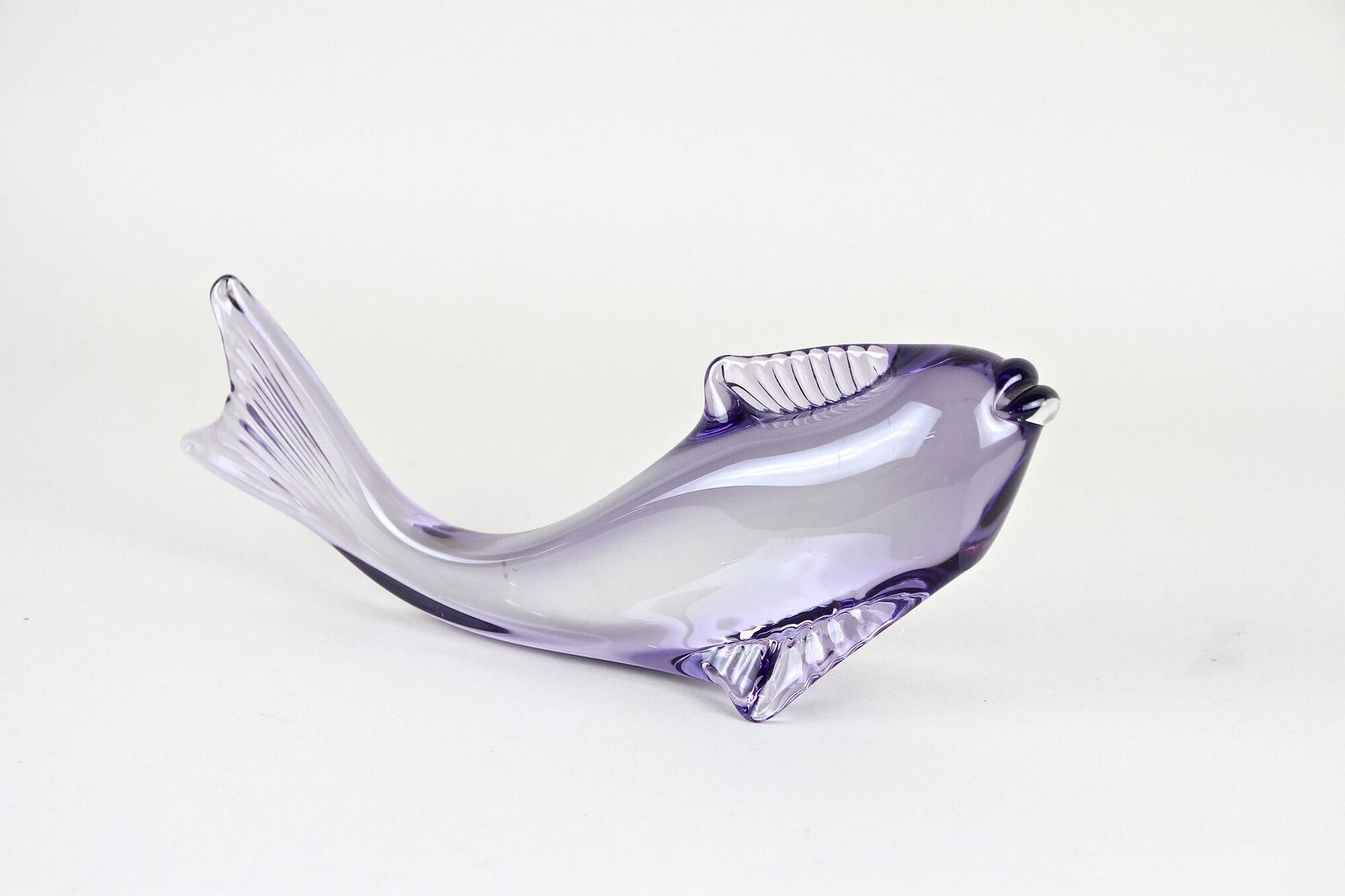 20th Century Contemporary Murano Glass Fish, Italy Ca 1970 photo 440.0