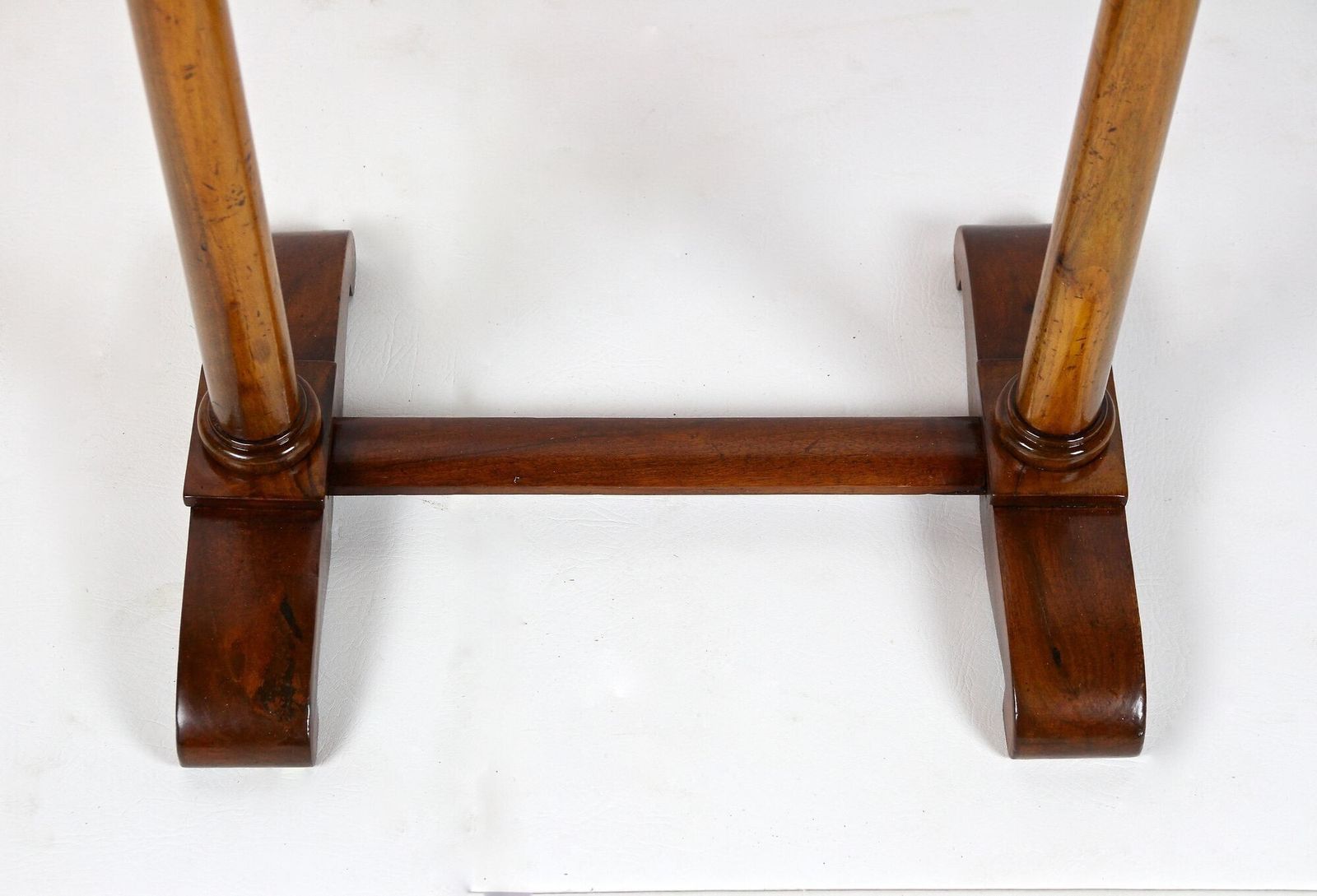 19th Century Oval Biedermeier Nutwood Side Table, Austria Circa 1830 photo buy
