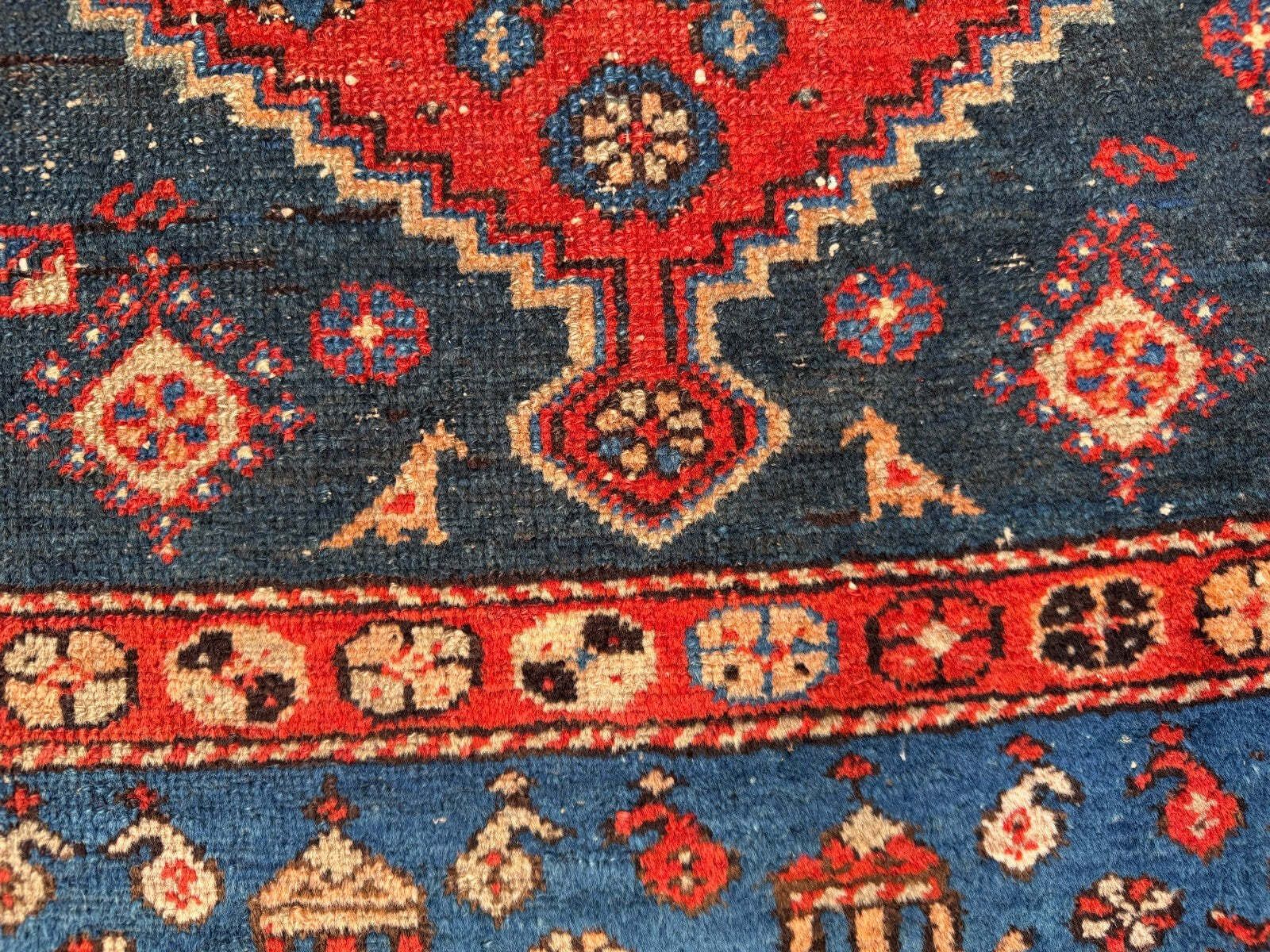 Textiel Vintage Tribal Rug 130x185 cm, medium, Tribal Oriental Carpet 2543 photo