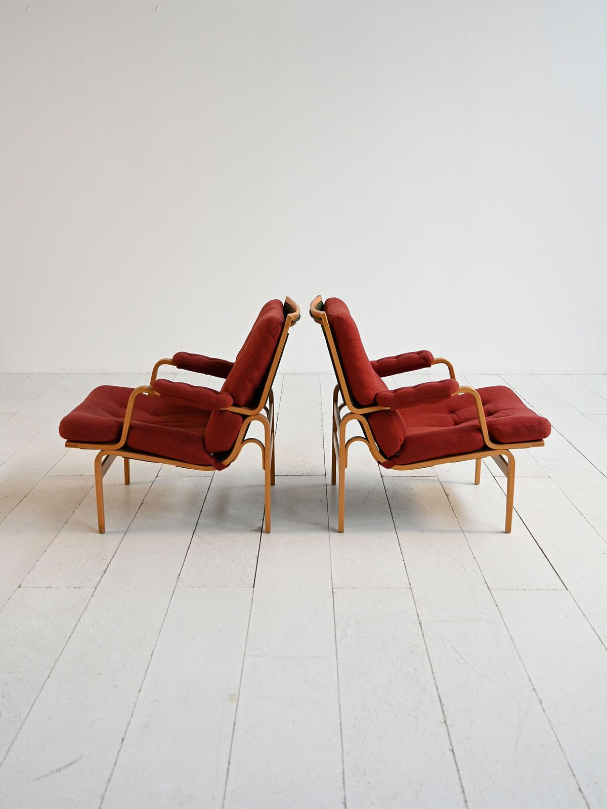 Pair Of “Ingrid” Armchairs By Bruno Mathsson For Dux, 1960s photo 2060.0