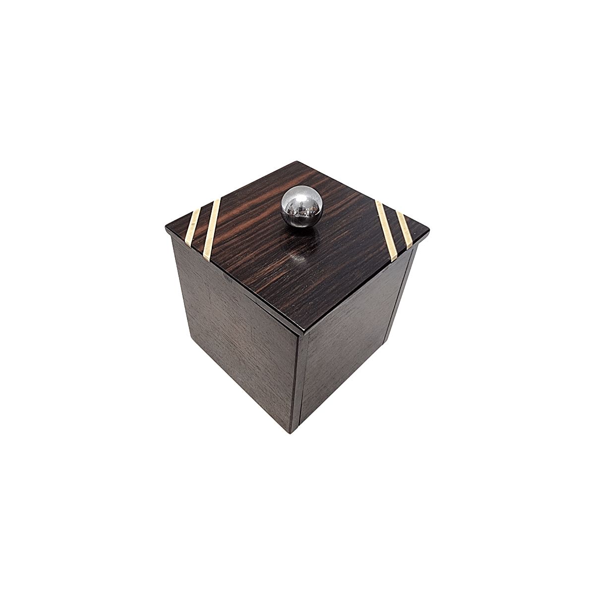 French Art Deco Rosewood Lidded Box photo for sale