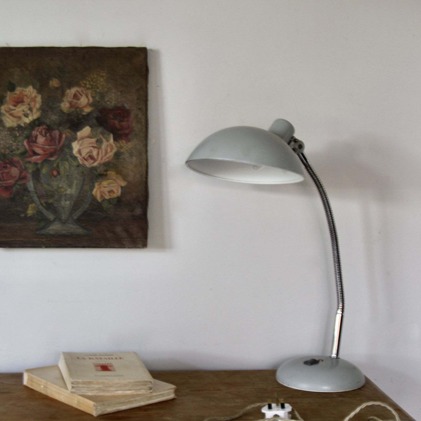 Mid Century Industrial Bauhaus Style Desk Lamp