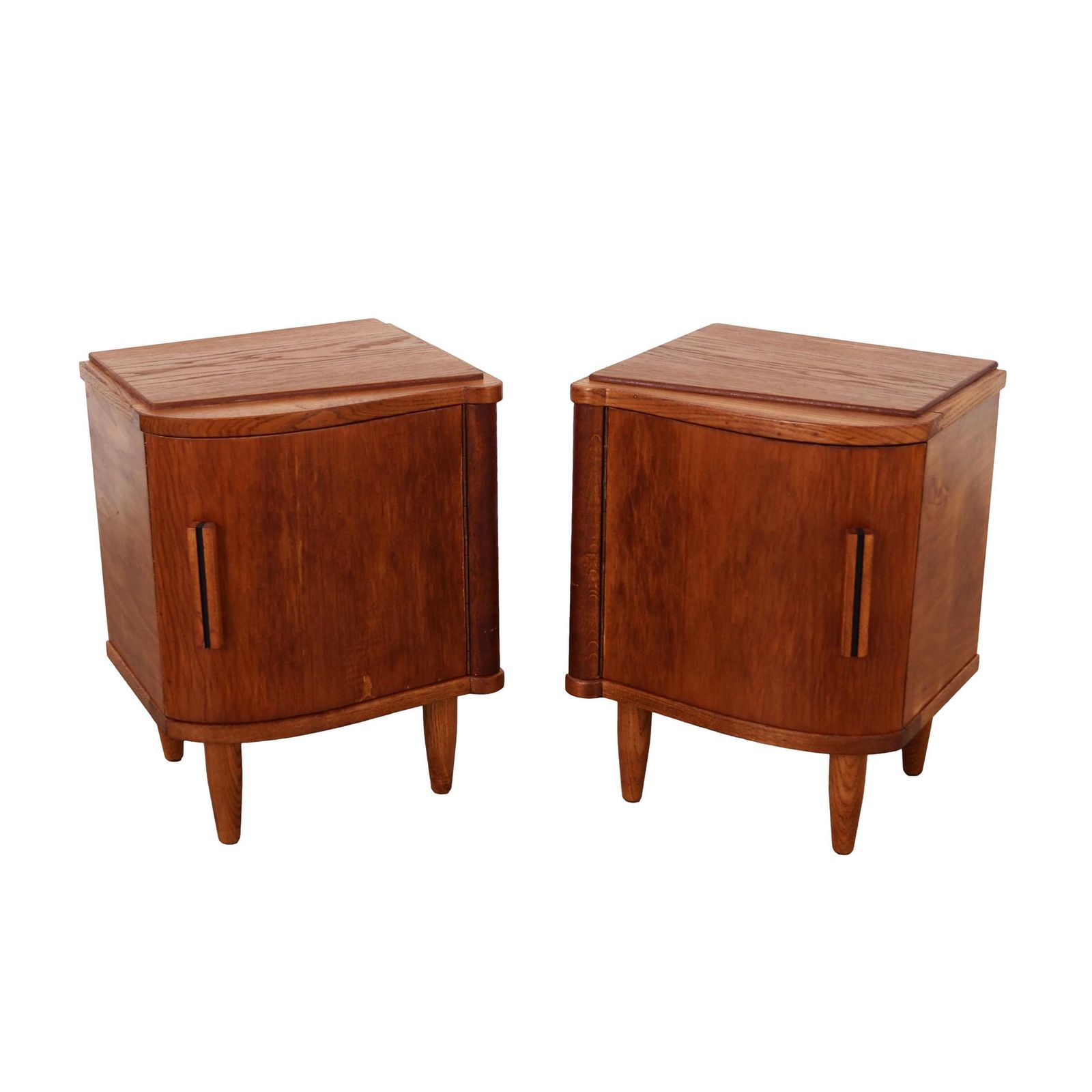 Set Nachtkastjes, Deens Design, Ca. Jaren 1960, Gemaakt In Denemarken