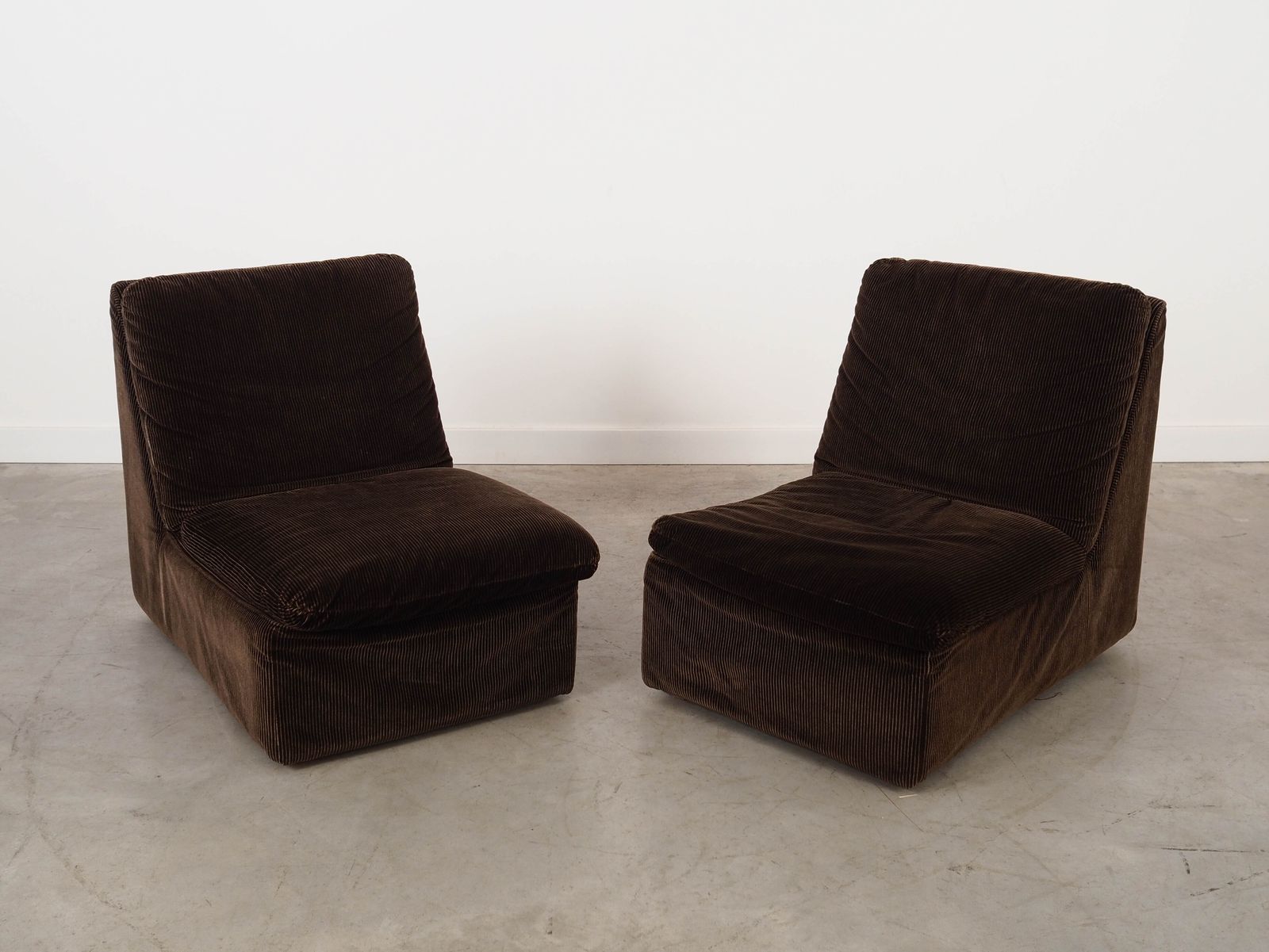 Bruine Modulaire Bank, Italiaans Design, Ca. Jaren 1970, Geproduceerd Door Busnelli photo Meubels