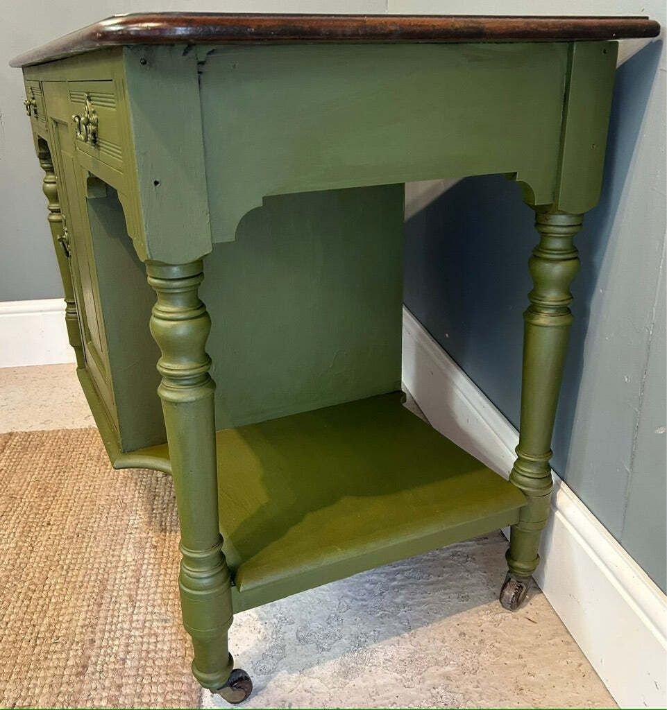 Painted Antique Sideboard   Frenchic Constance Moss photo for sale