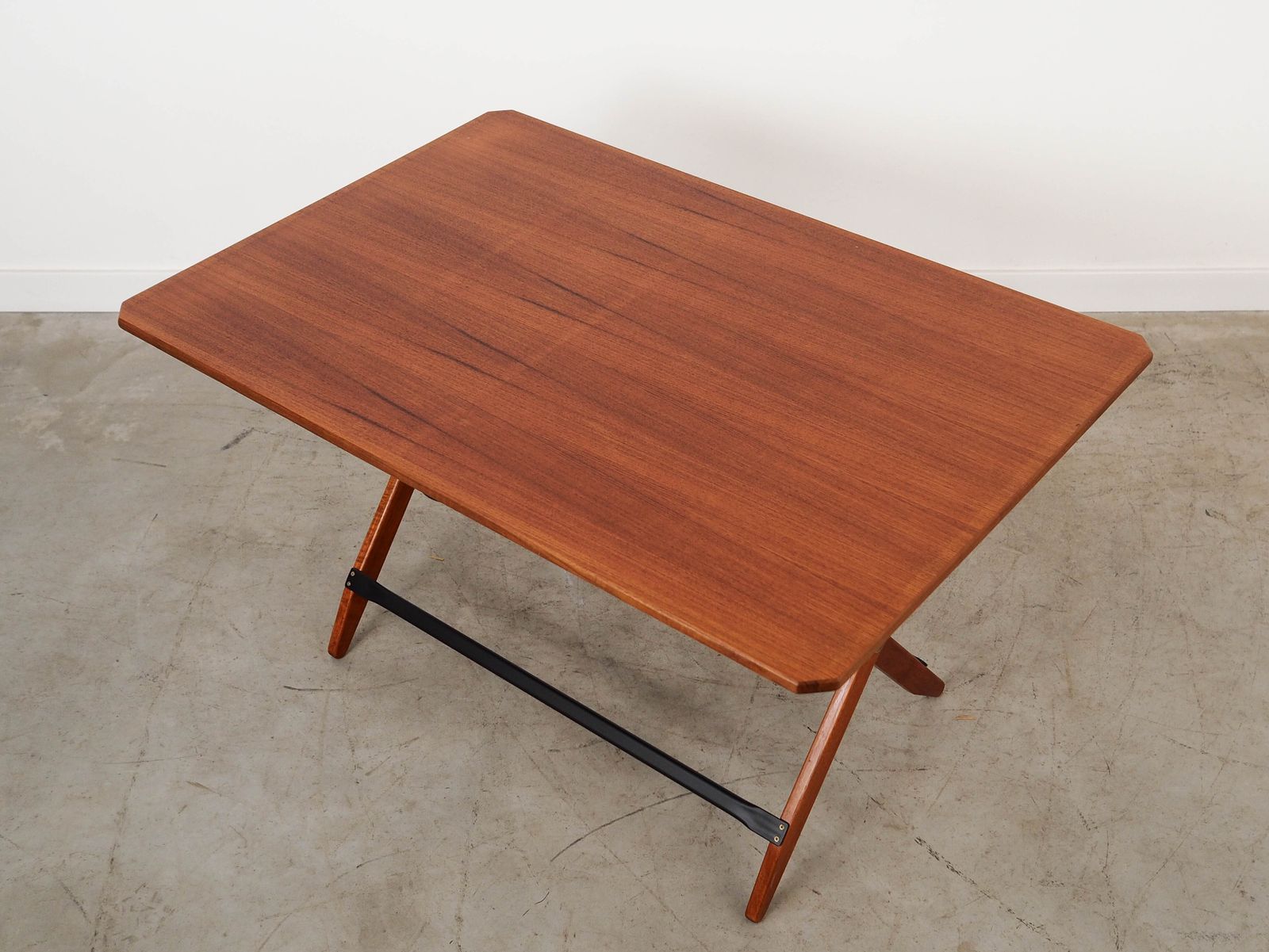 Inklapbare Teakhouten Tafel, Italiaans Design, Jaren 1970, Made In Italy photo vinterior