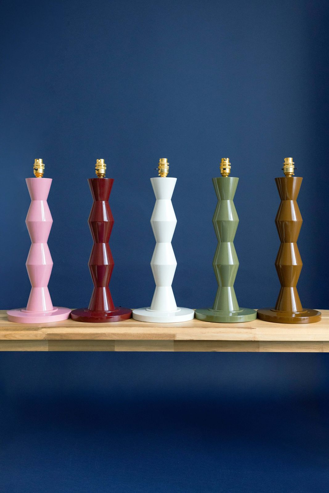 The Fitz Hand Turned Wood Olive Table Lamp photo furniture