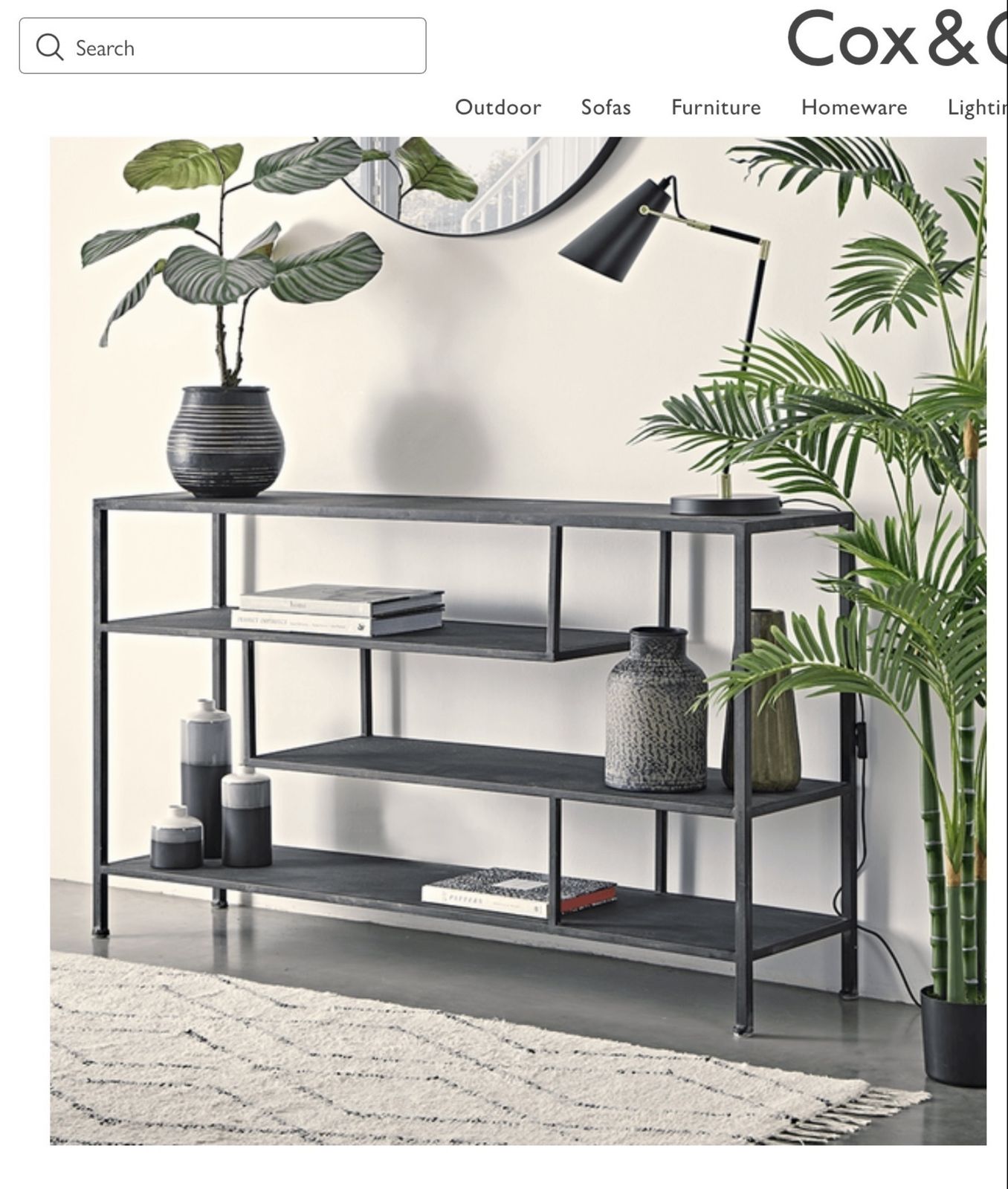 Cox & Cox Industrial Style  Console photo Furniture