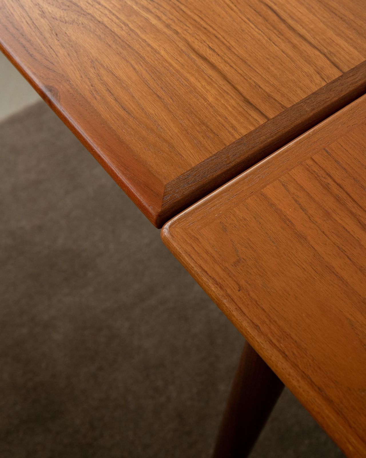 photo furniture Danish Modern Teak Extendable Dining Table Model 24 By Ansager Møbler, 1960s