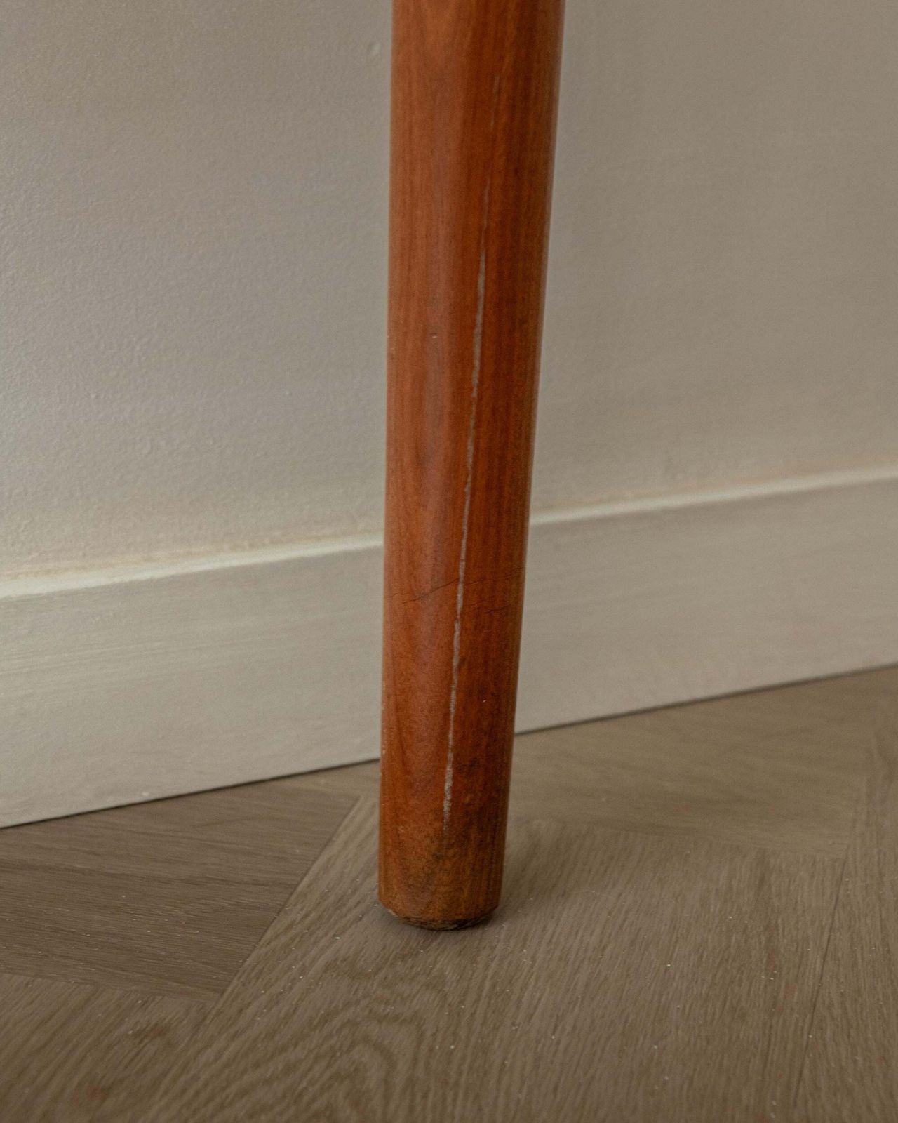 photo vintage Danish Modern Teak Extendable Dining Table Model 24 By Ansager Møbler, 1960s