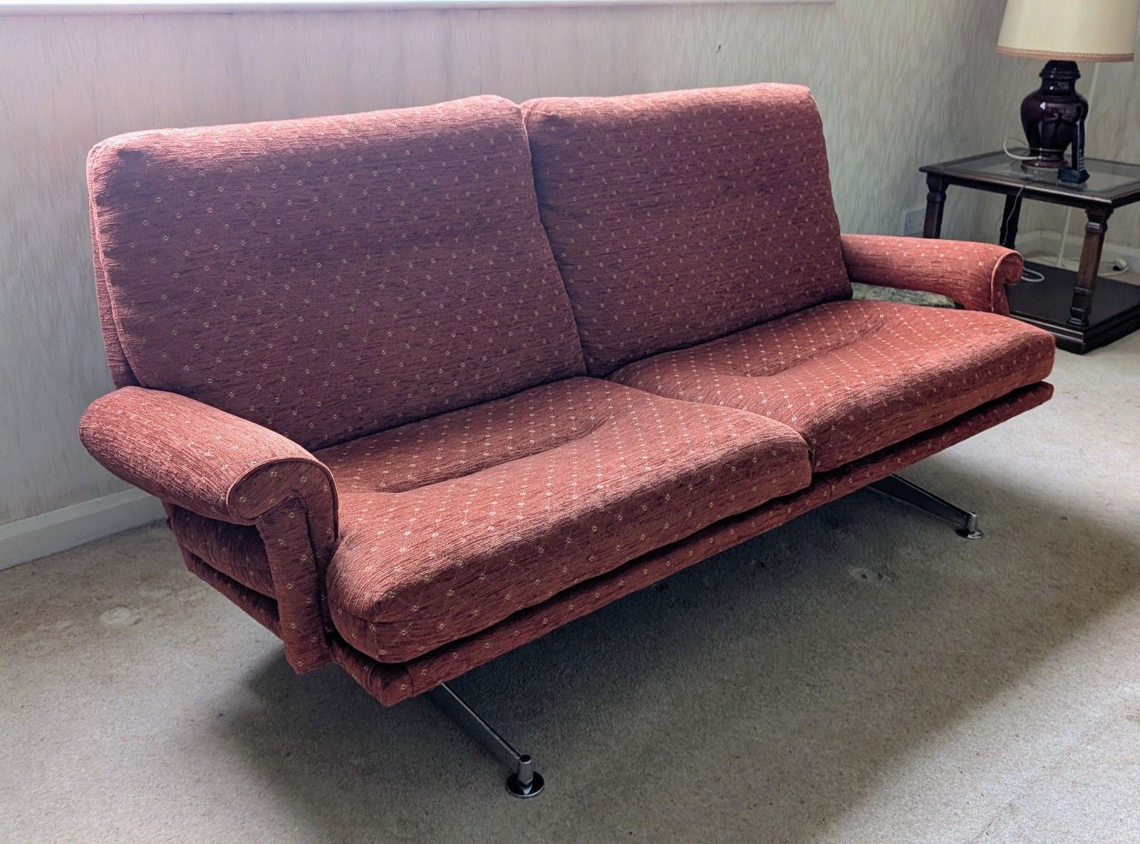 Howard Keith Hk Suite Sofa & 2 Chairs Vintage 50s 60s 70s Heals Danish Retro photo vintage