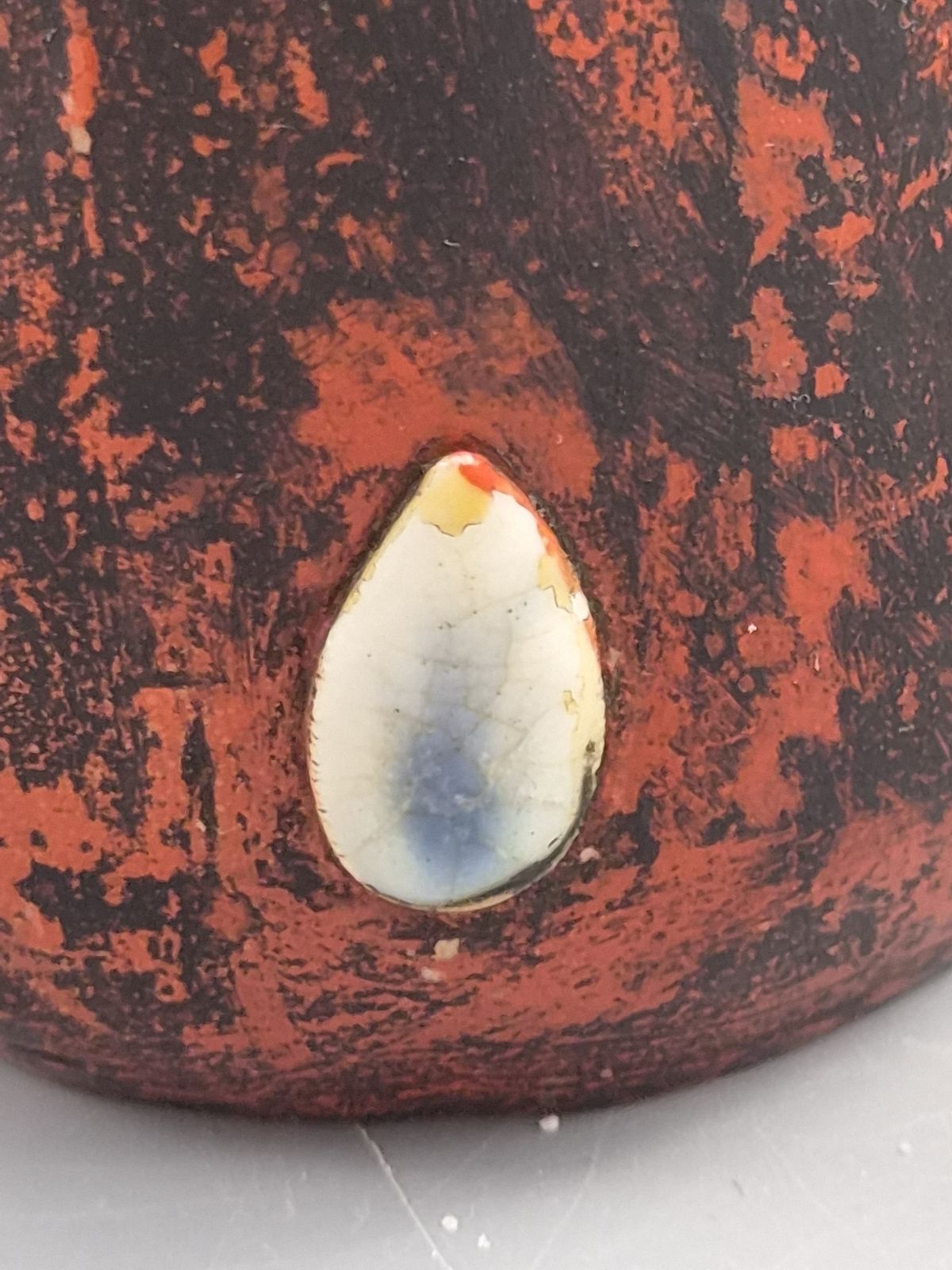 photo for sale Japanese Sumida Gawa Vase By Inoue Ryosai, Figures On A Cliff, Meiji–Taishō C.1900–1920