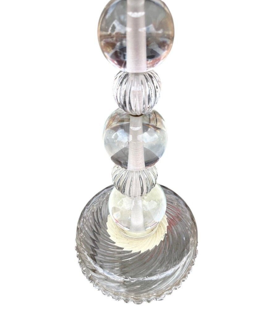 photo vintage A Pair Of Large 1970s Murano Glass Lamps Attributed To Barovier & Toso