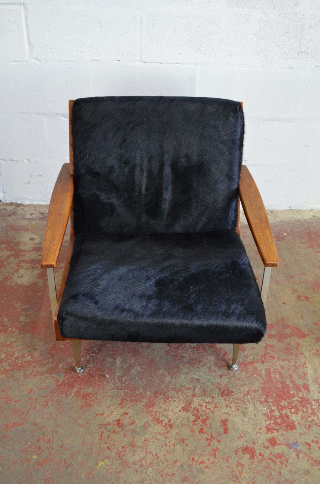 A Vintage Mid 20th Century Danish Easy Lounge Armchair photo for sale