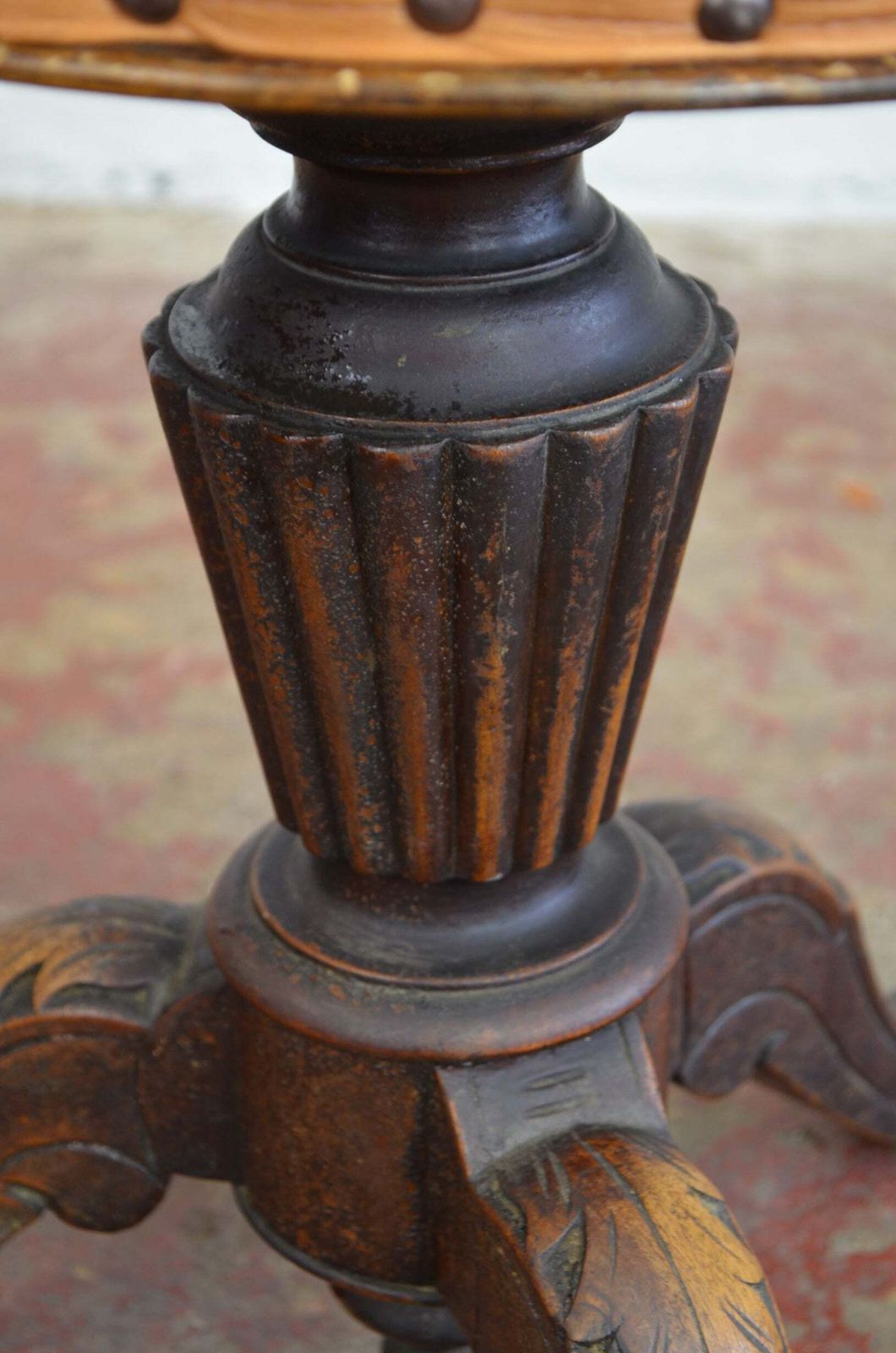 Early Victorian Mahogany Piano Stool photo Furniture