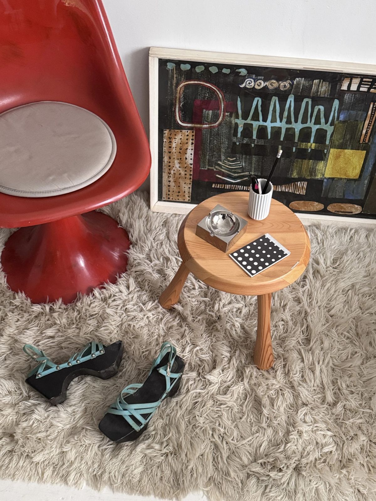 Ingvar Kamprad Pin Stool With Original Box photo buy