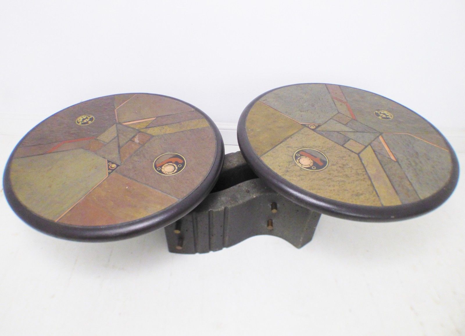 Stunning Vintage Brutalist Paul Kingma Metamorphic Coffee Table 1980's photo for sale