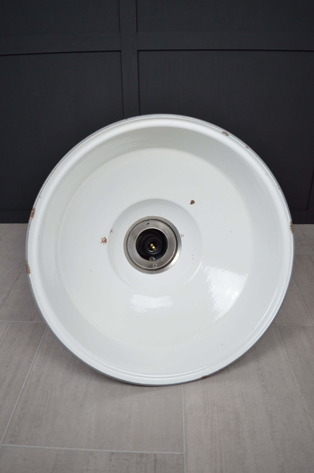 Vintage Xl Benjamin Industrial Enamel Lights photo buy