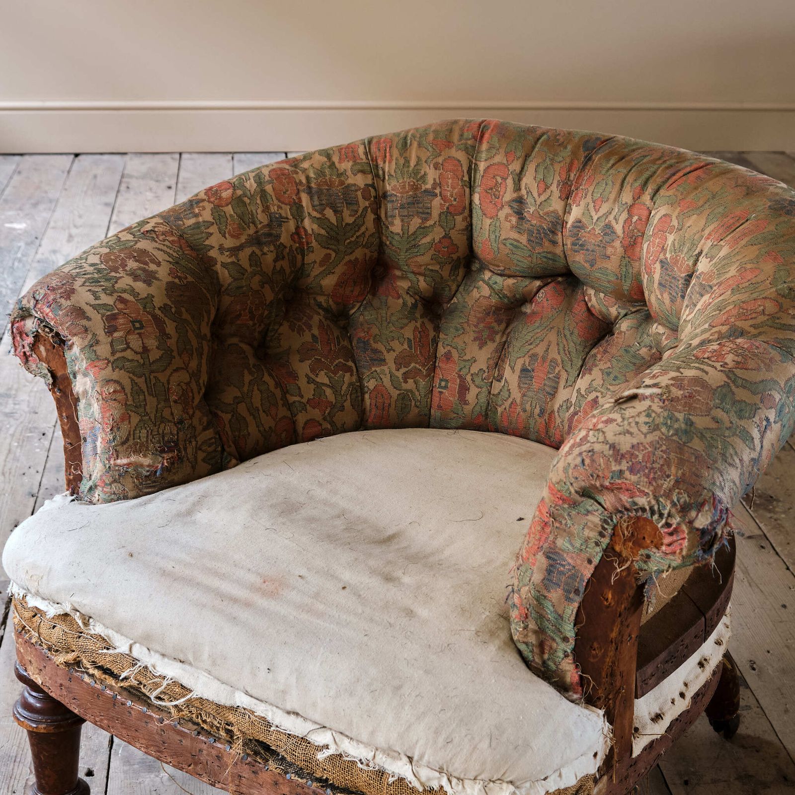 photo for sale 19th Century Tub Back Armchair