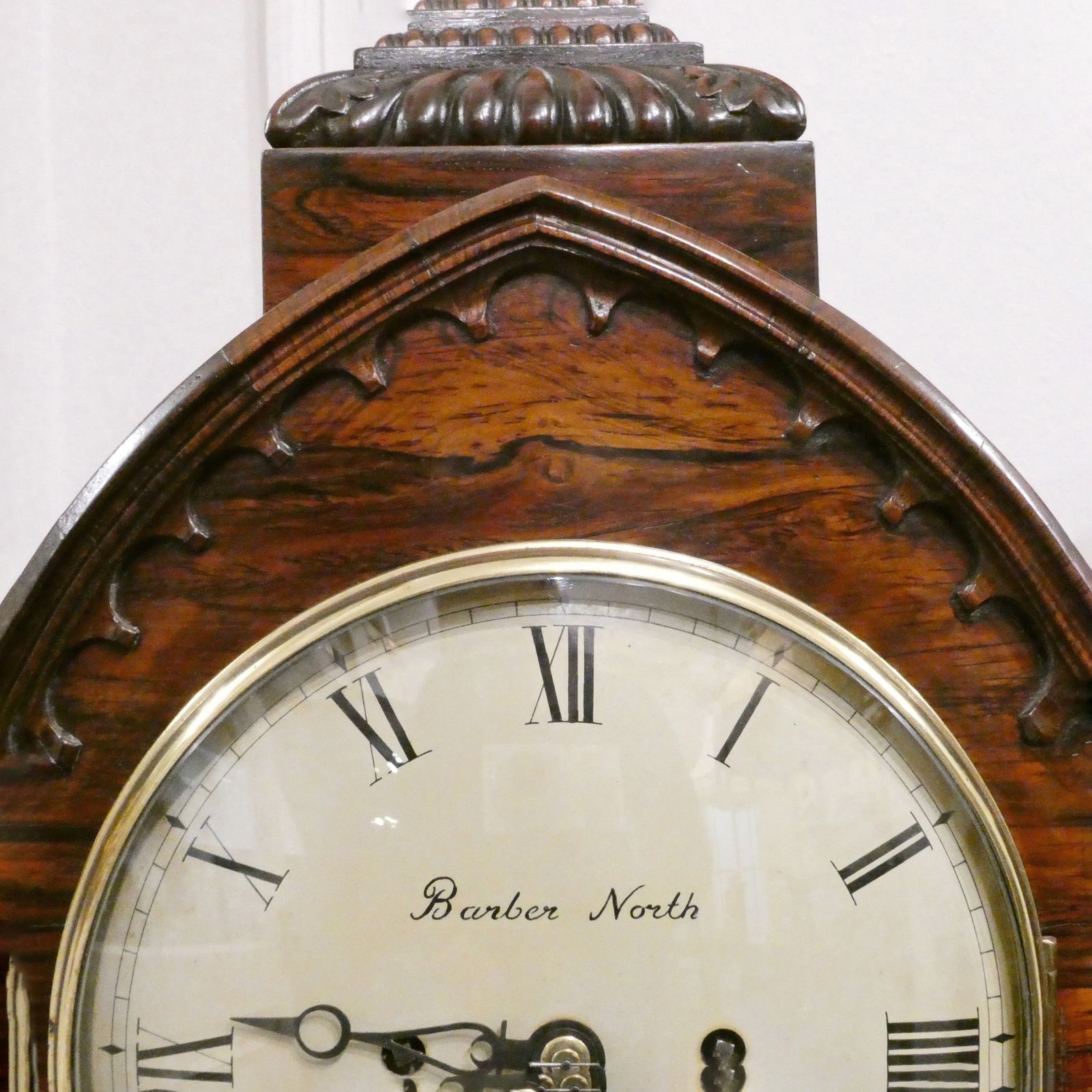 William IV Rosewood Gothic Revival Bracket Clock By Barber & North Of York photo buy